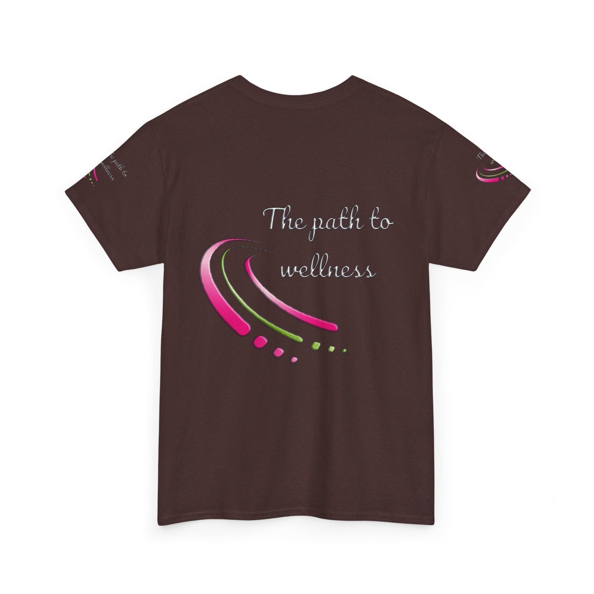 Unisex Welllness Heavy Cotton T-shirt - The Path To Wellness  Everyday