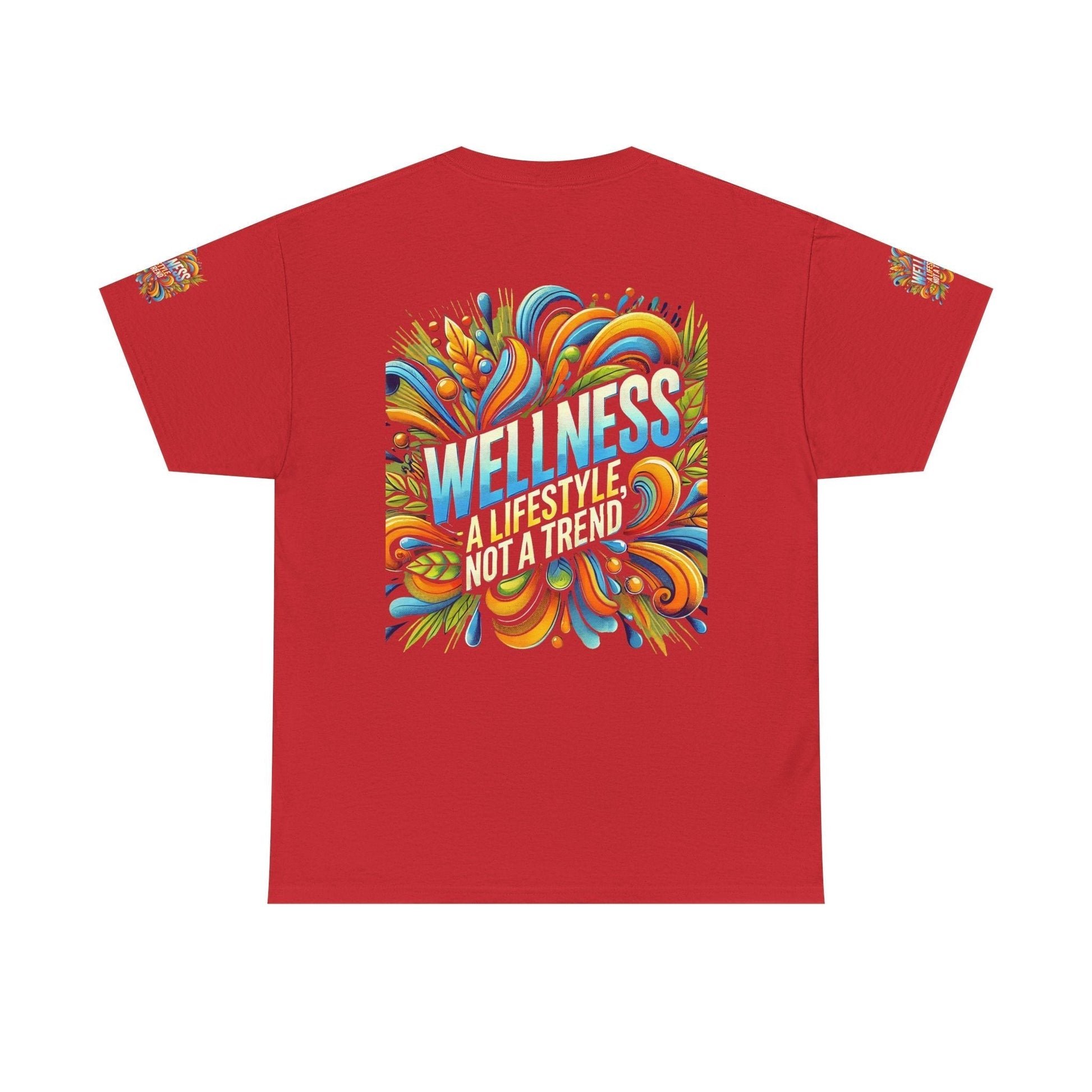 Unisex Heavy Cotton T-shirt - Wellness Is A Lifestyle Not A Trend