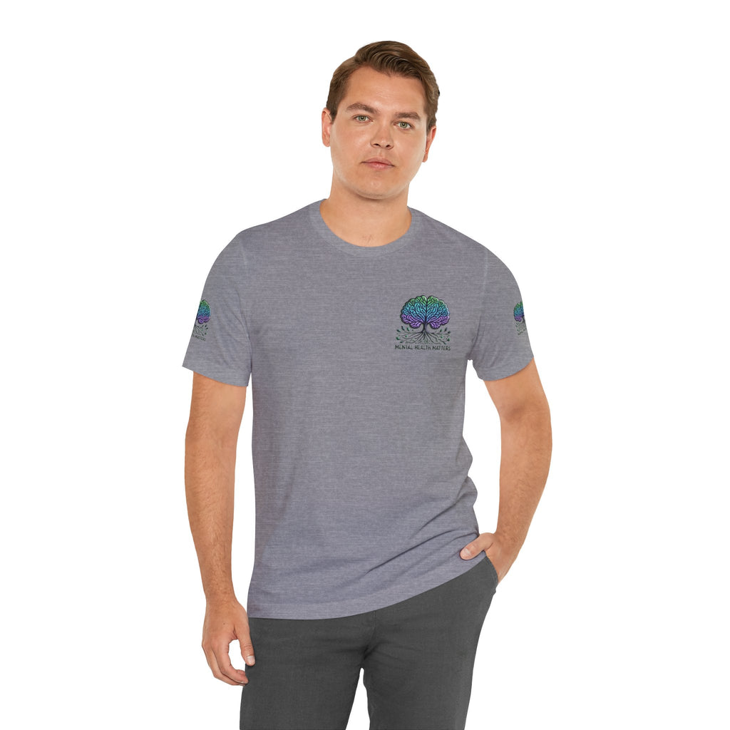 Unisex Jersey Short Sleeve T-shirt – Mental Health Matters Soft Comfy