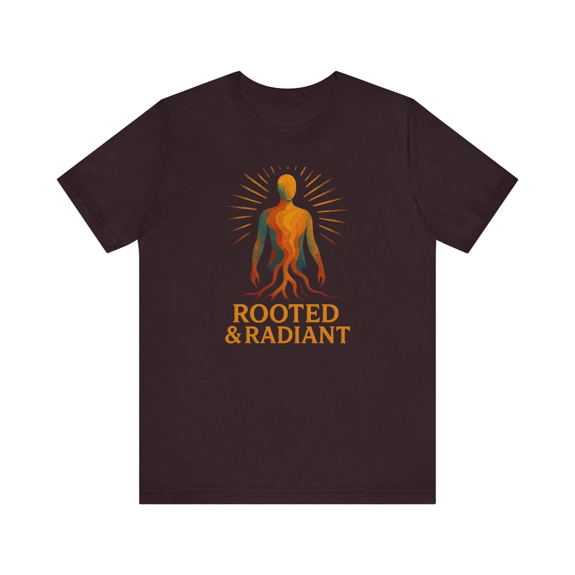 Rooted and Radiant T-shirt | Nature-Inspired Unisex Short Sleeve Tee