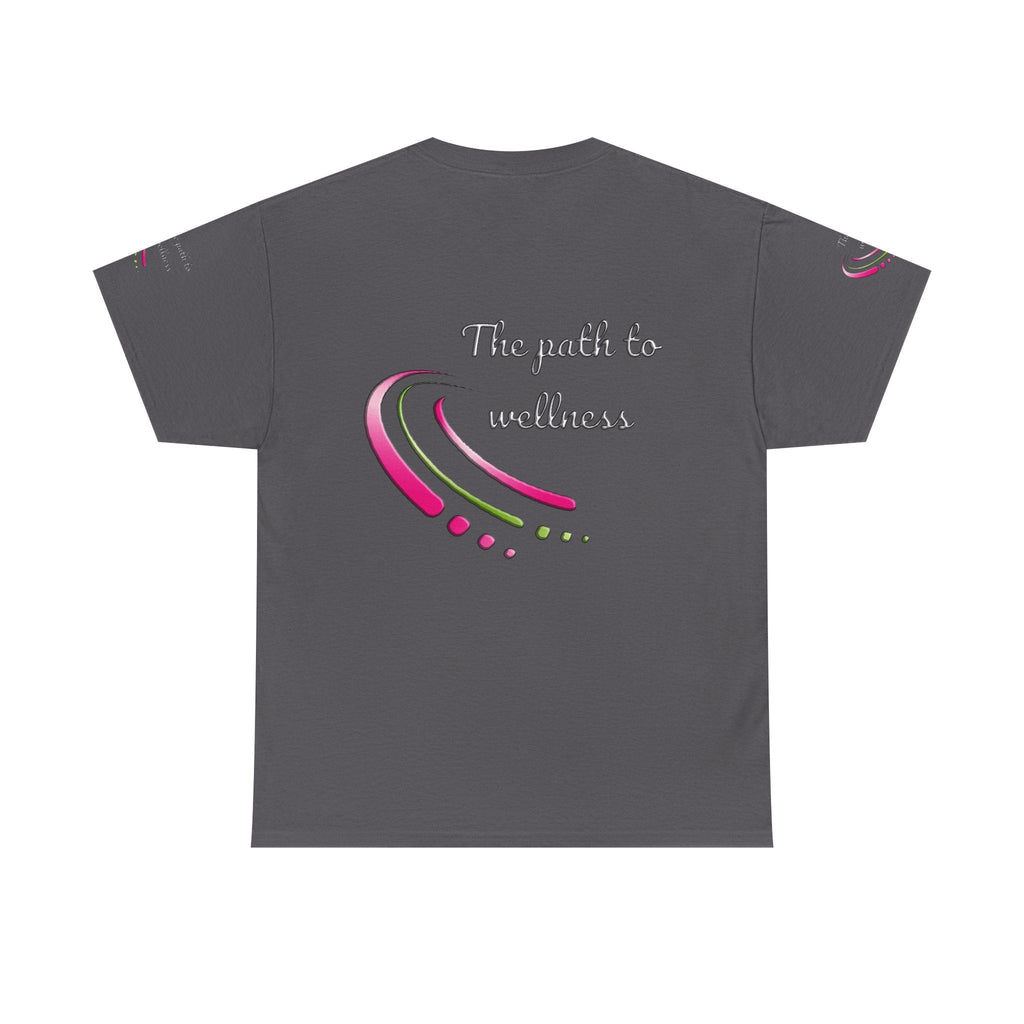 Unisex Welllness Heavy Cotton T-shirt - The Path To Wellness  Everyday