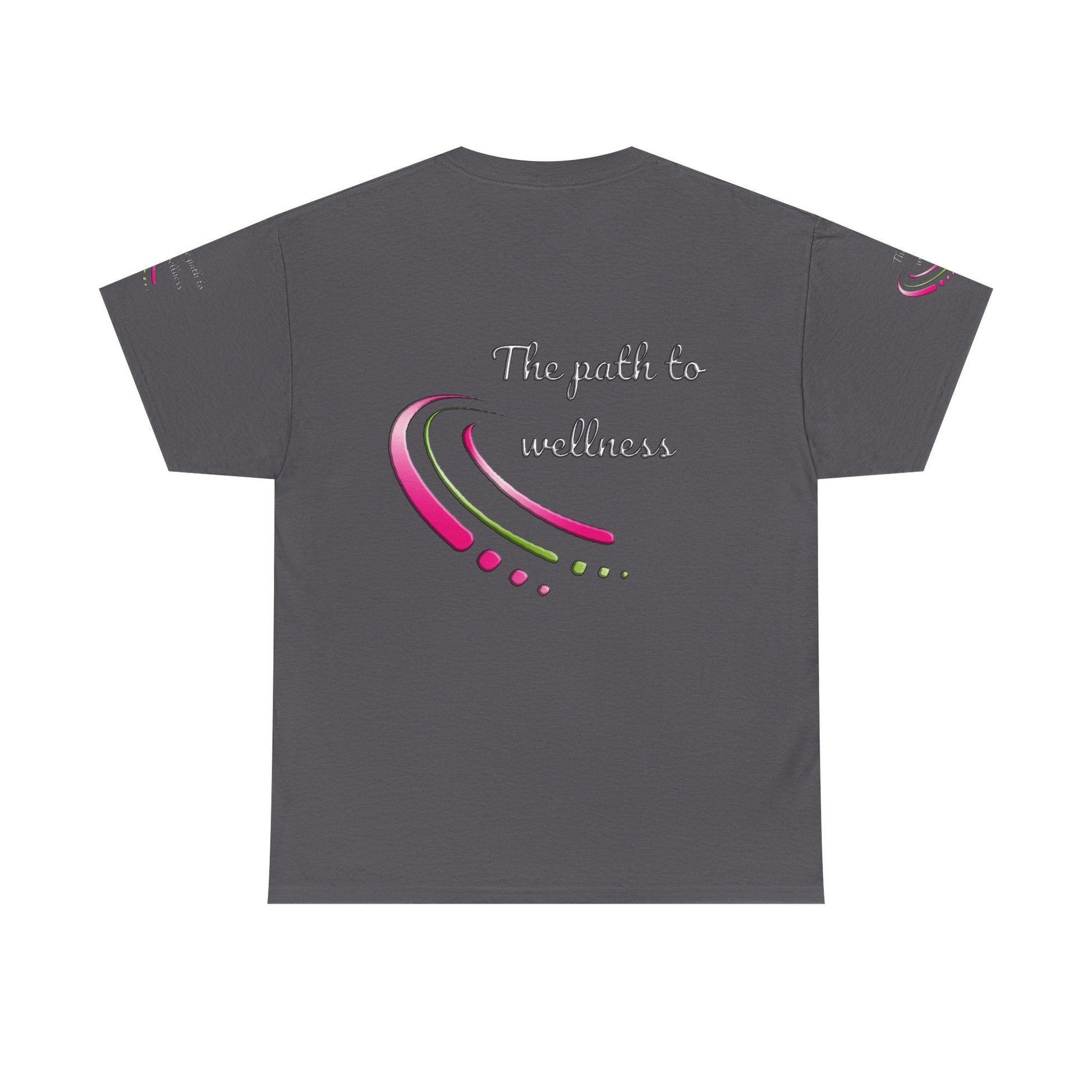 Unisex Welllness Heavy Cotton T-shirt - The Path To Wellness  Everyday