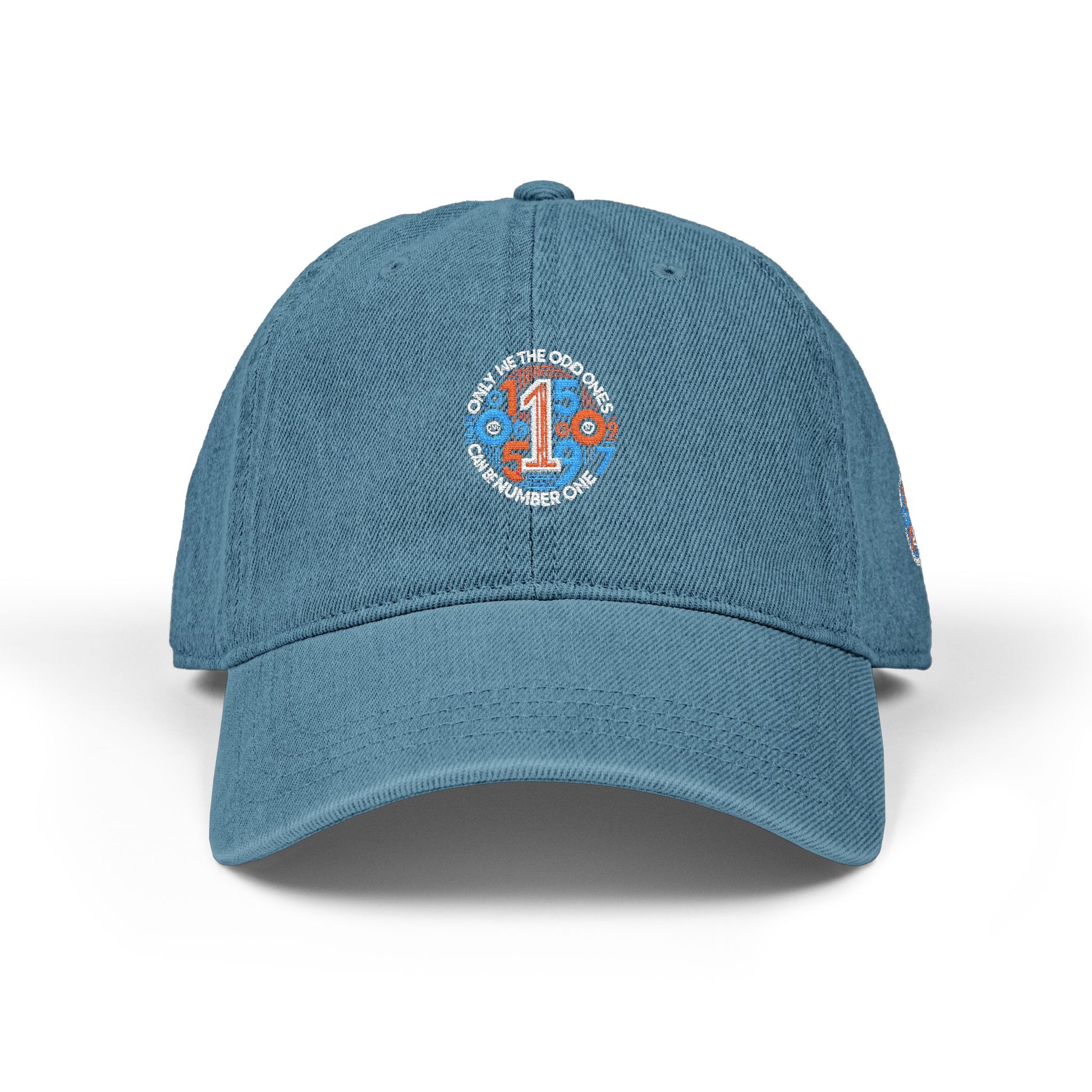 Unique Embroidered Denim Hat Only We The Odd Ones - Comfortable
