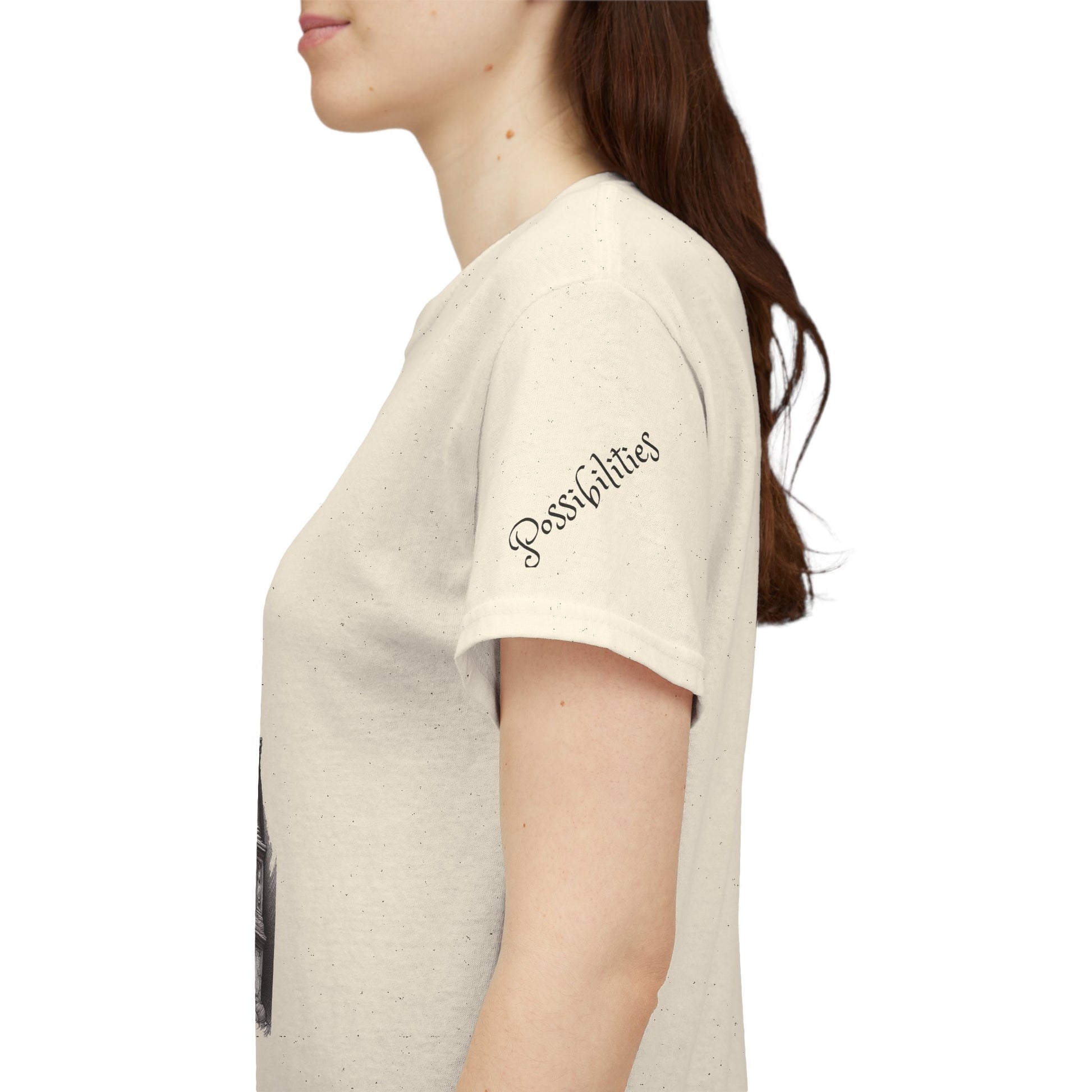 Unisex Heavy Cotton T-shirt - The Mind - Endless Possibilities Endless