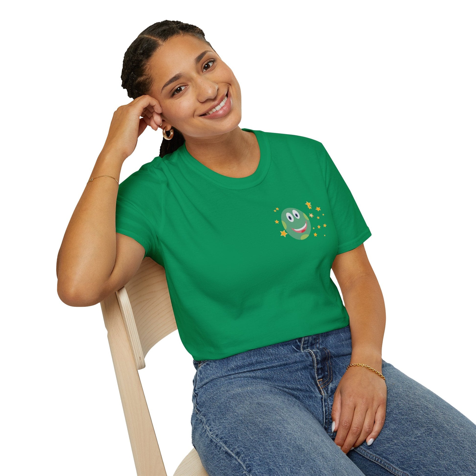 Unisex Softstyle t-shirt - Choose Happiness And Stay Positive
