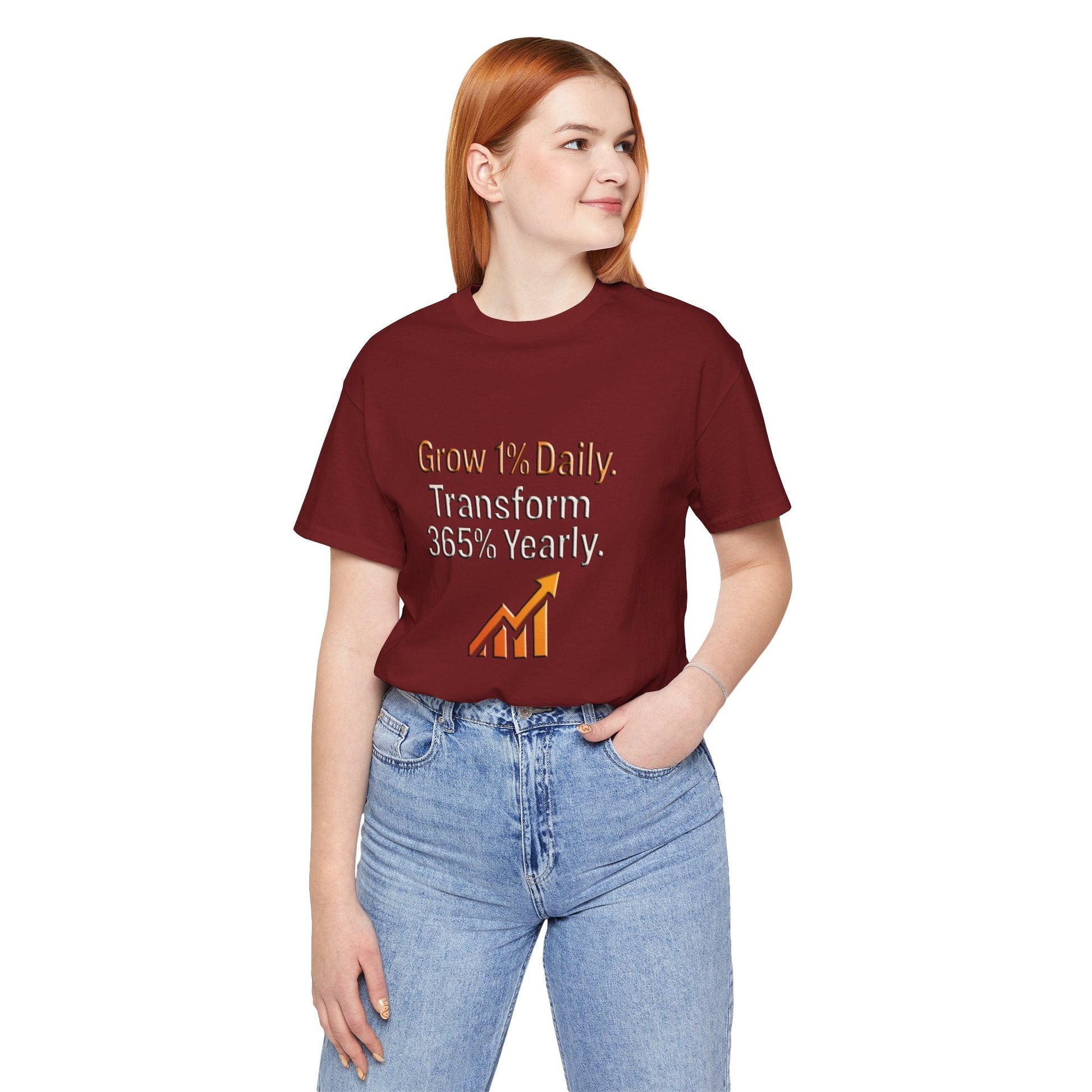 Motivational Growth T-shirt – Wear Your Daily Dose of Inspiration