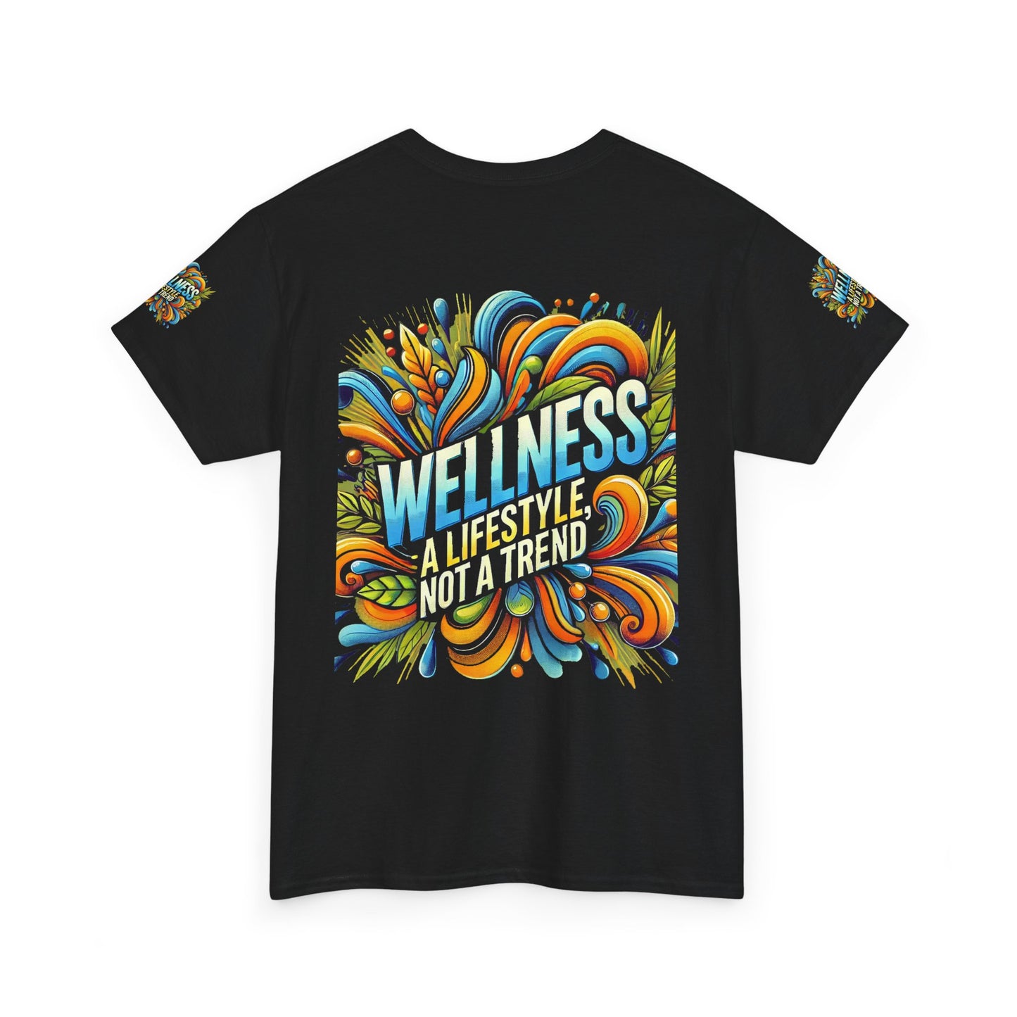 Unisex Heavy Cotton Tee " Wellness A Lifestyle Not a Trend"