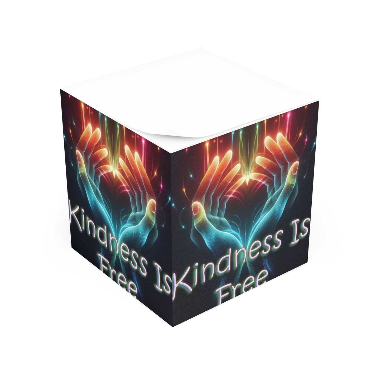 Note Cube Kindness is Free