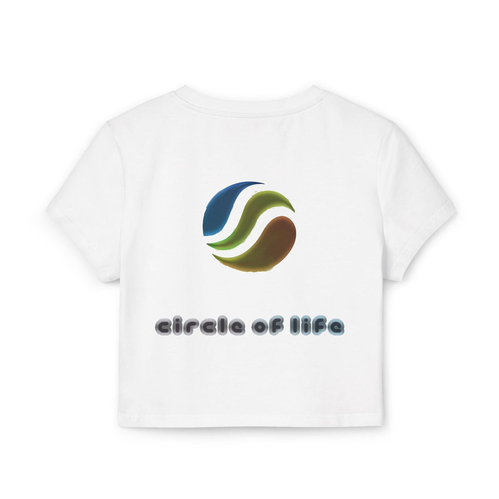 Women Baby t-shirt - Circle of Life | Unique & Stylish Fit