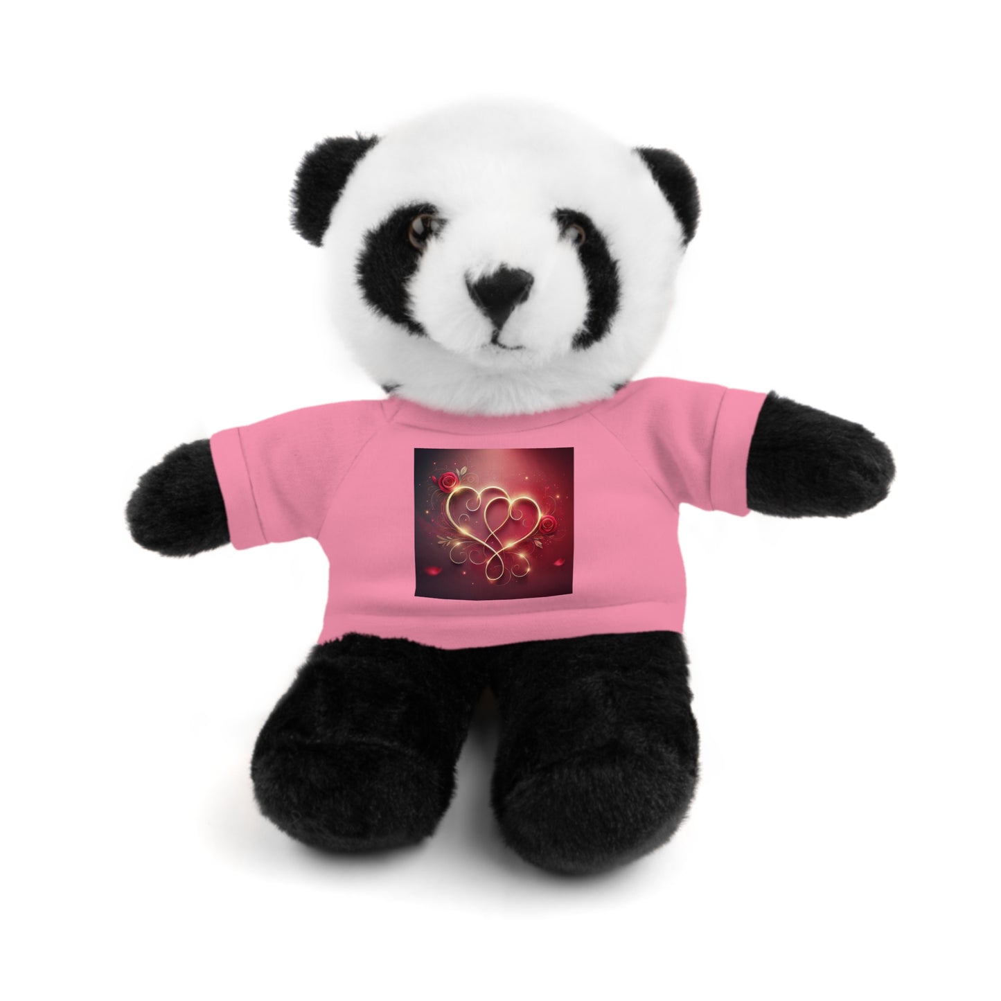 Stuffed Animals with Tee Valentine Day