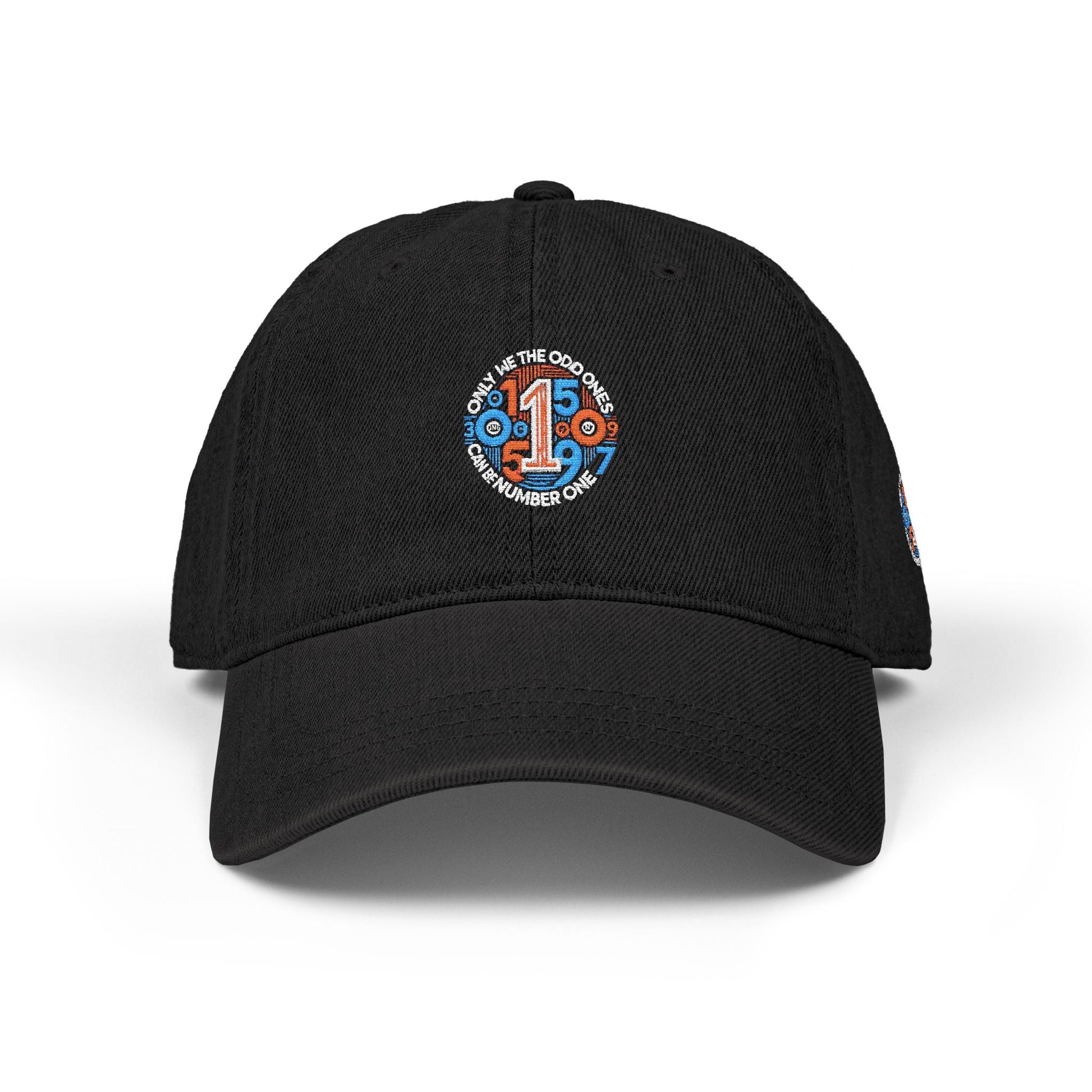 Unique Embroidered Denim Hat Only We The Odd Ones - Comfortable