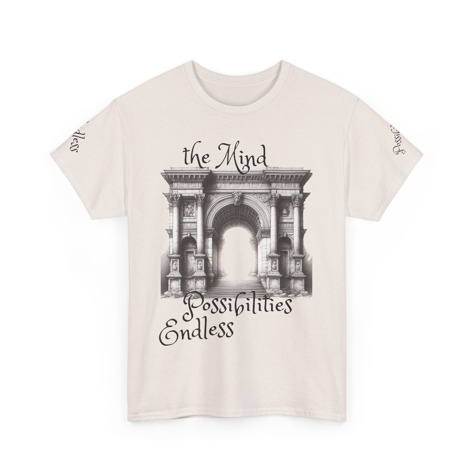 Unisex Heavy Cotton T-shirt - The Mind - Endless Possibilities Endless