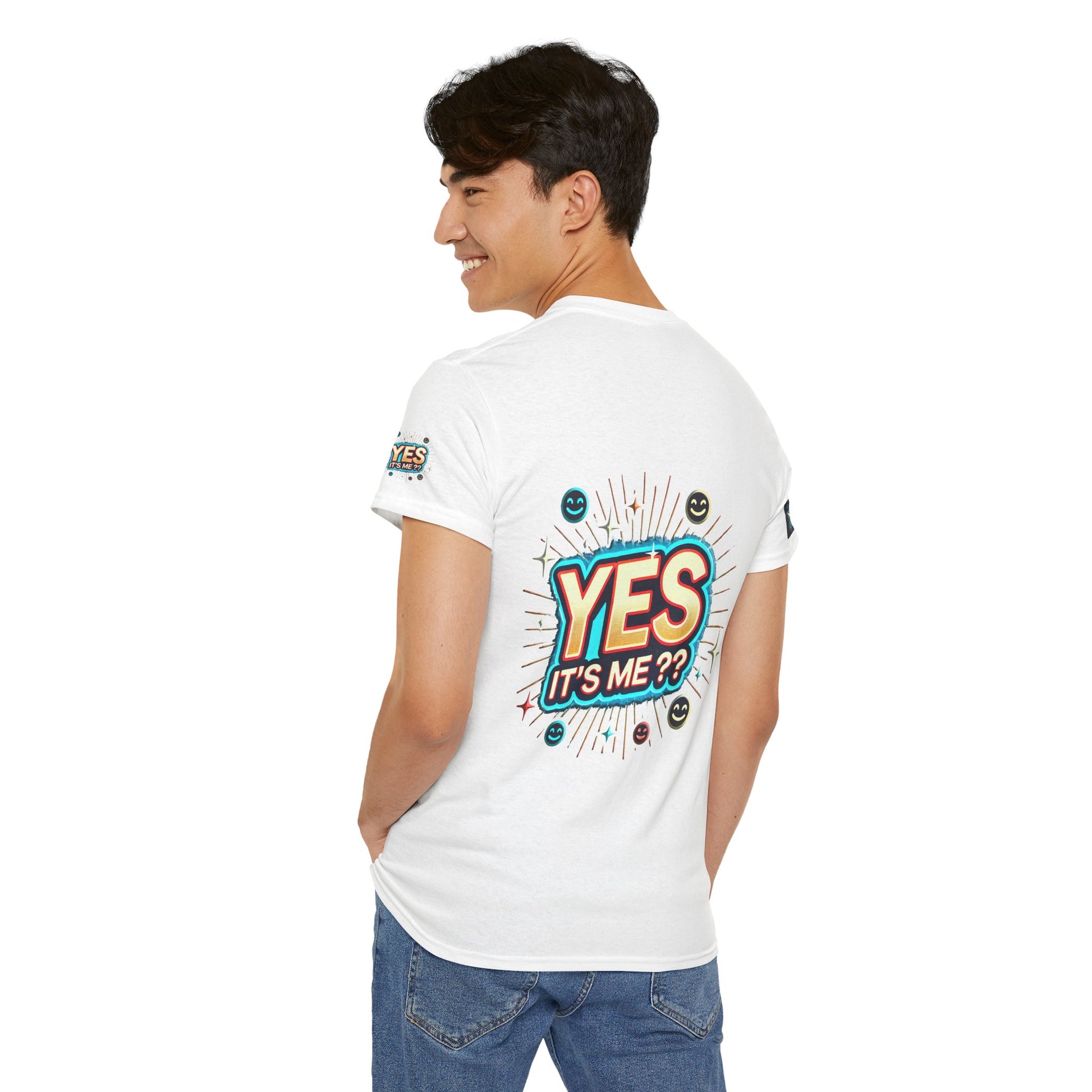 Unisex Heavy Cotton T-shirt Yes It's Me T-Shirt for Comfort