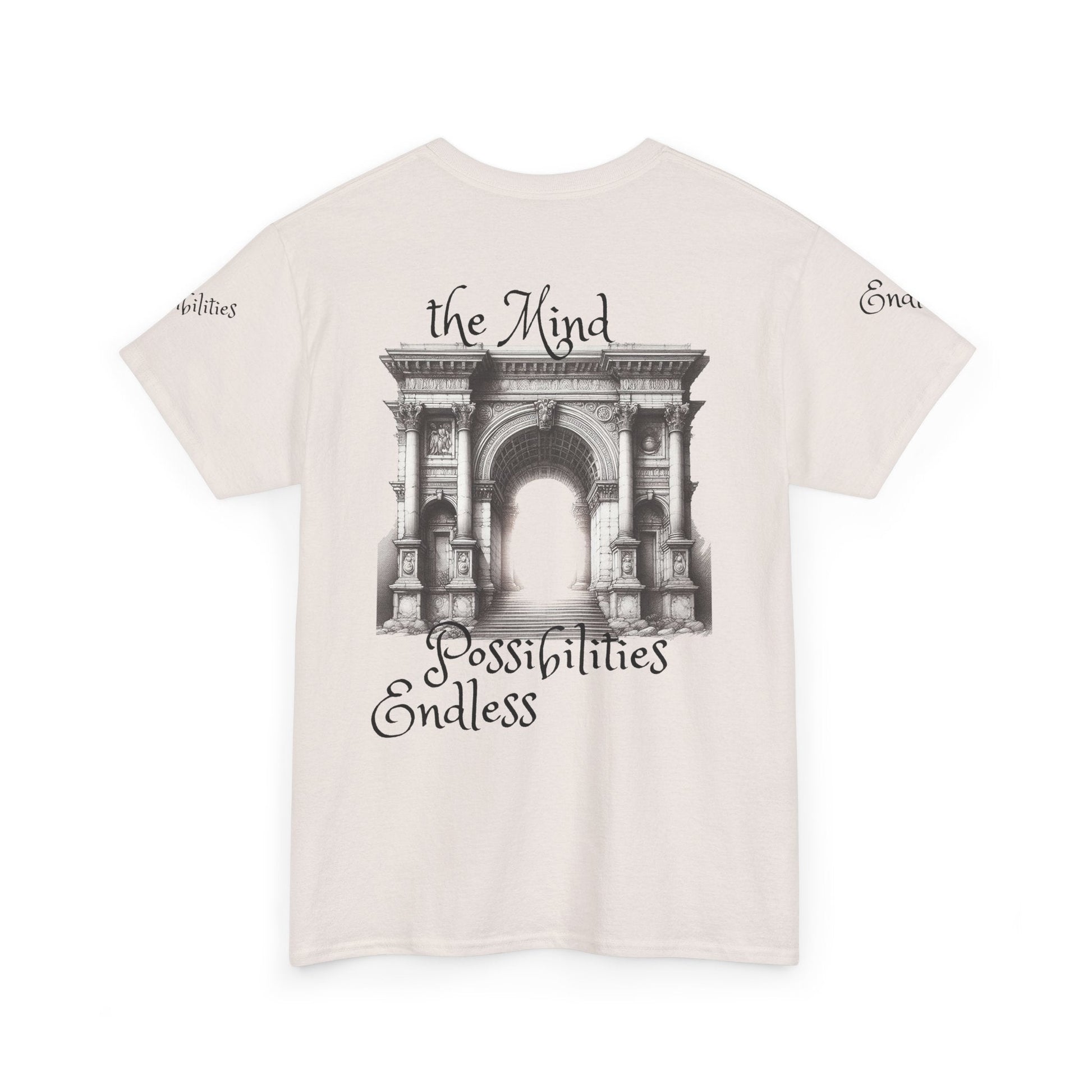 Unisex Heavy Cotton T-shirt - The Mind - Endless Possibilities Endless
