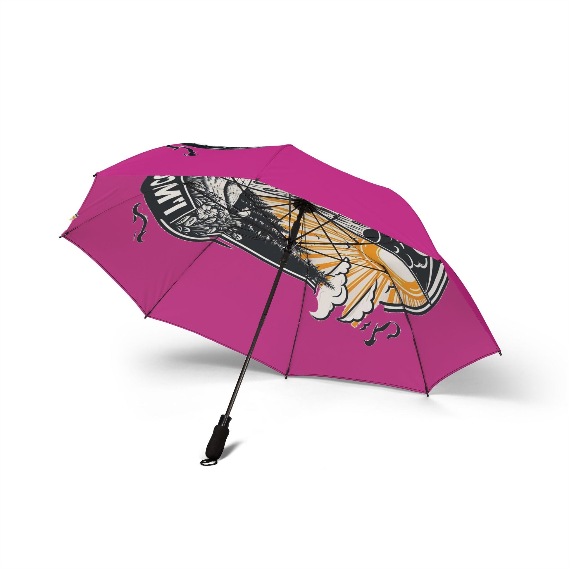 Stylish Semi-Automatic Foldable Umbrella – Durable & Sleek Design