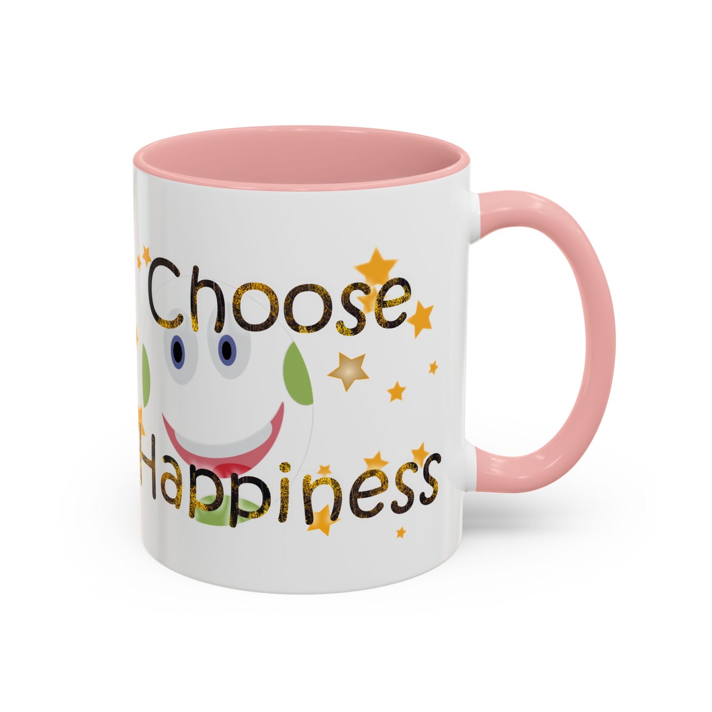 Accent Coffee Mug (11, 15oz) Choose Happiness