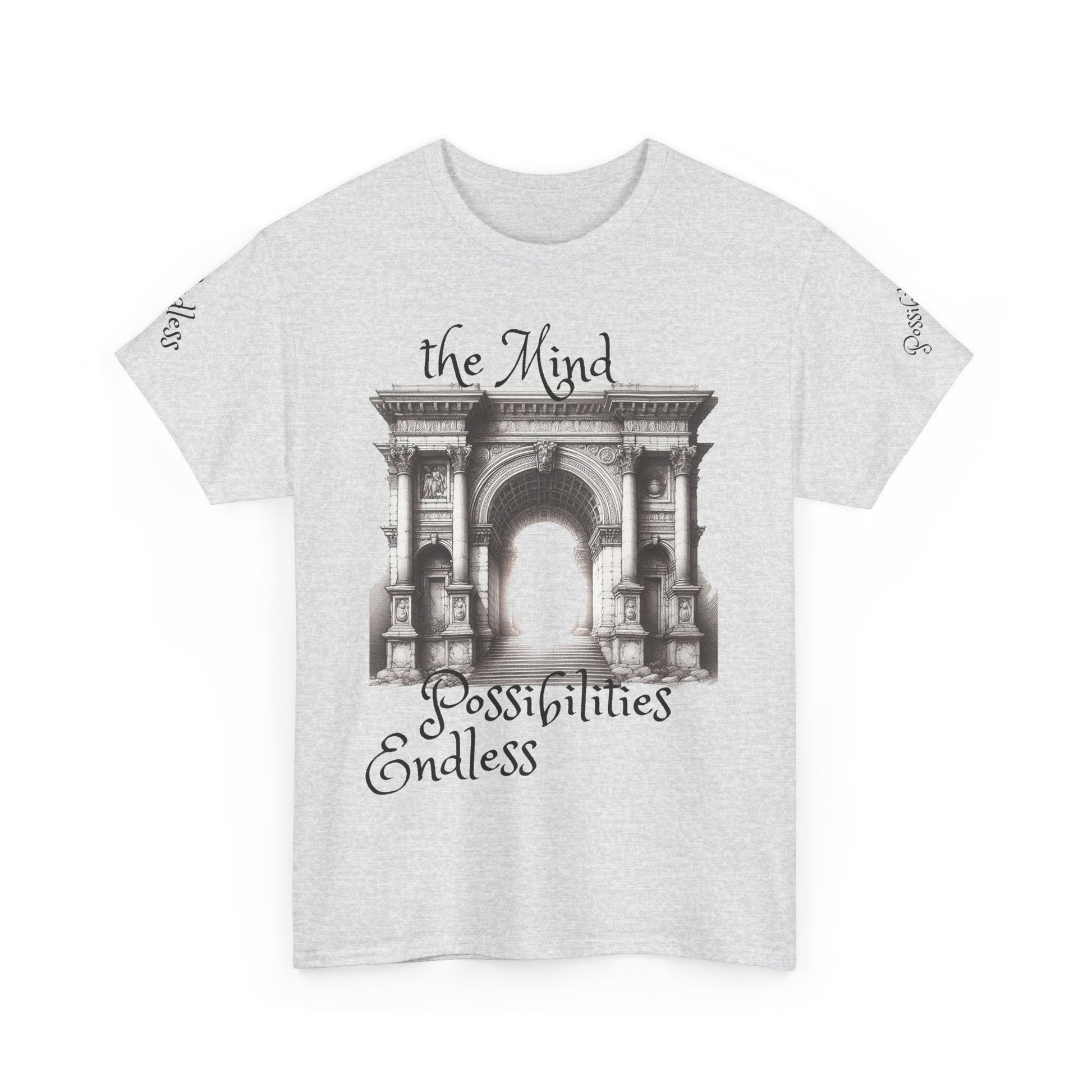 Unisex Heavy Cotton T-shirt - The Mind - Endless Possibilities Endless