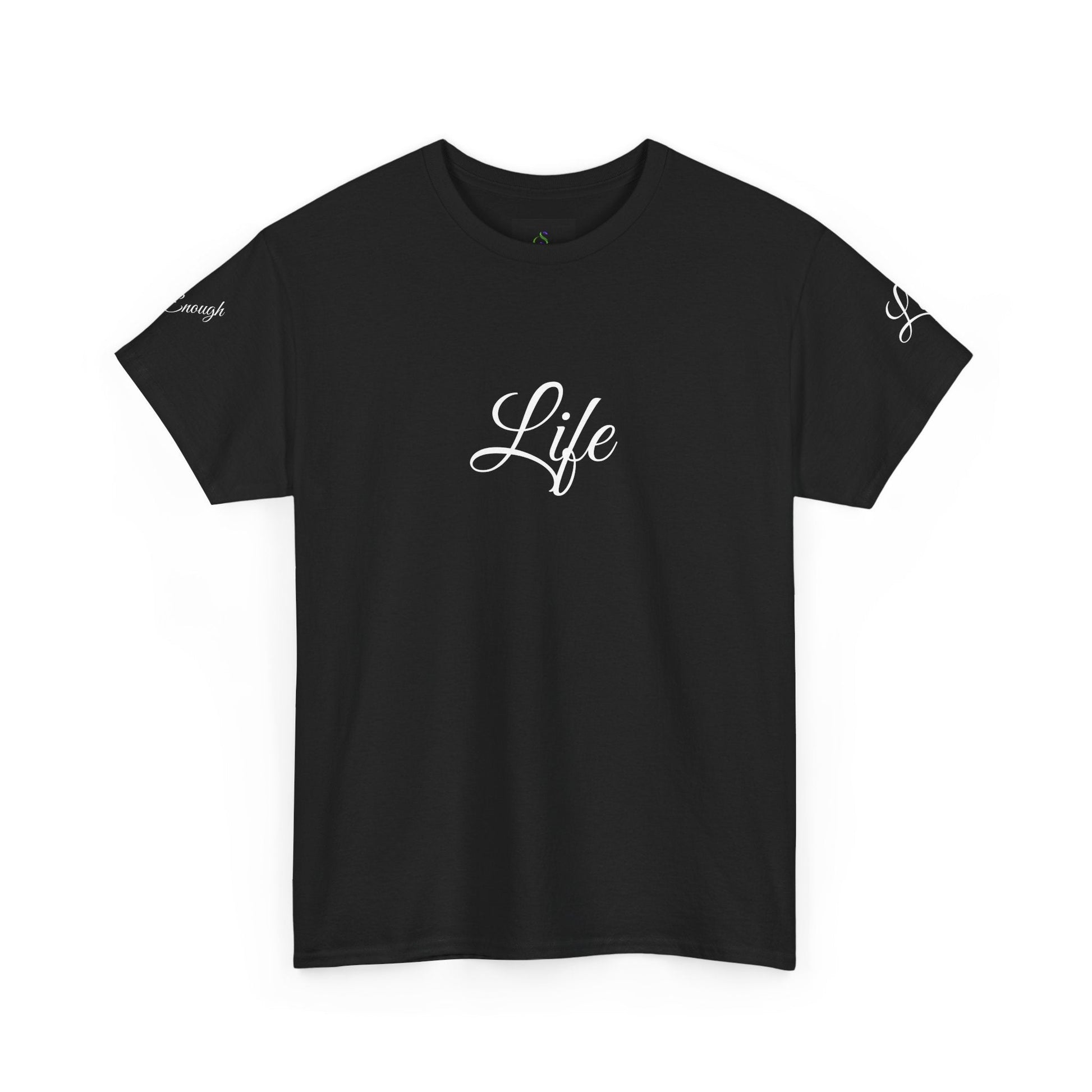 Unisex Heavy Cotton T-shirt - life is enough your are always enough