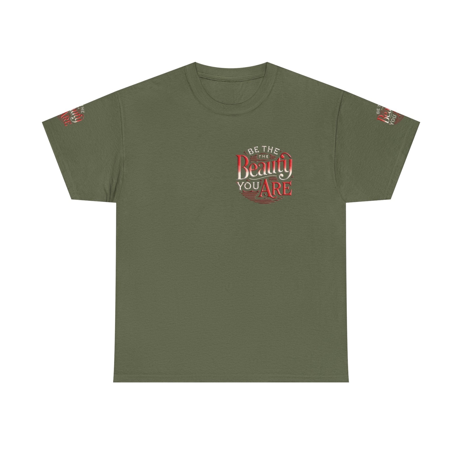 Unisex Heavy Cotton T-shirt - Be the Beauty You Are  Classic & Comfy