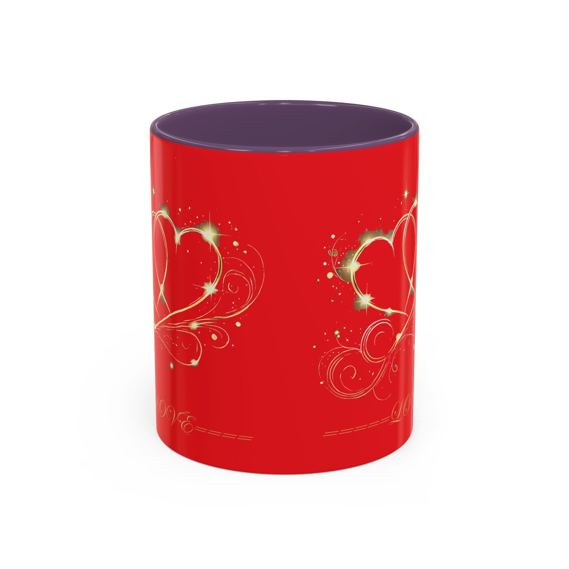 Accent Coffee Mug - (11, 15oz) Valentine Mug Special Bold Color