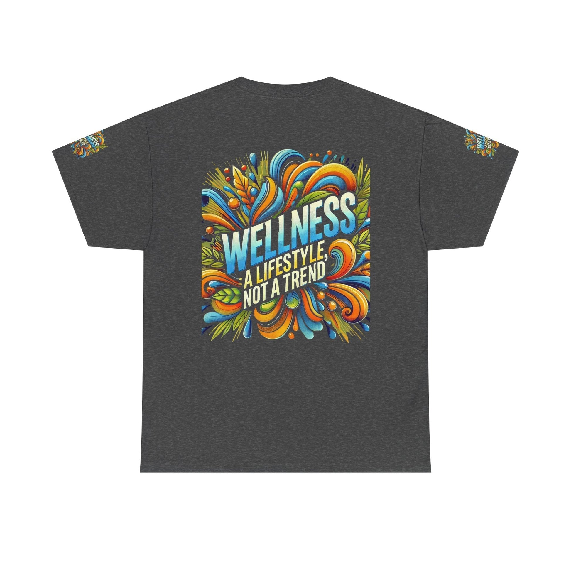 Unisex Heavy Cotton T-shirt - Wellness Is A Lifestyle Not A Trend