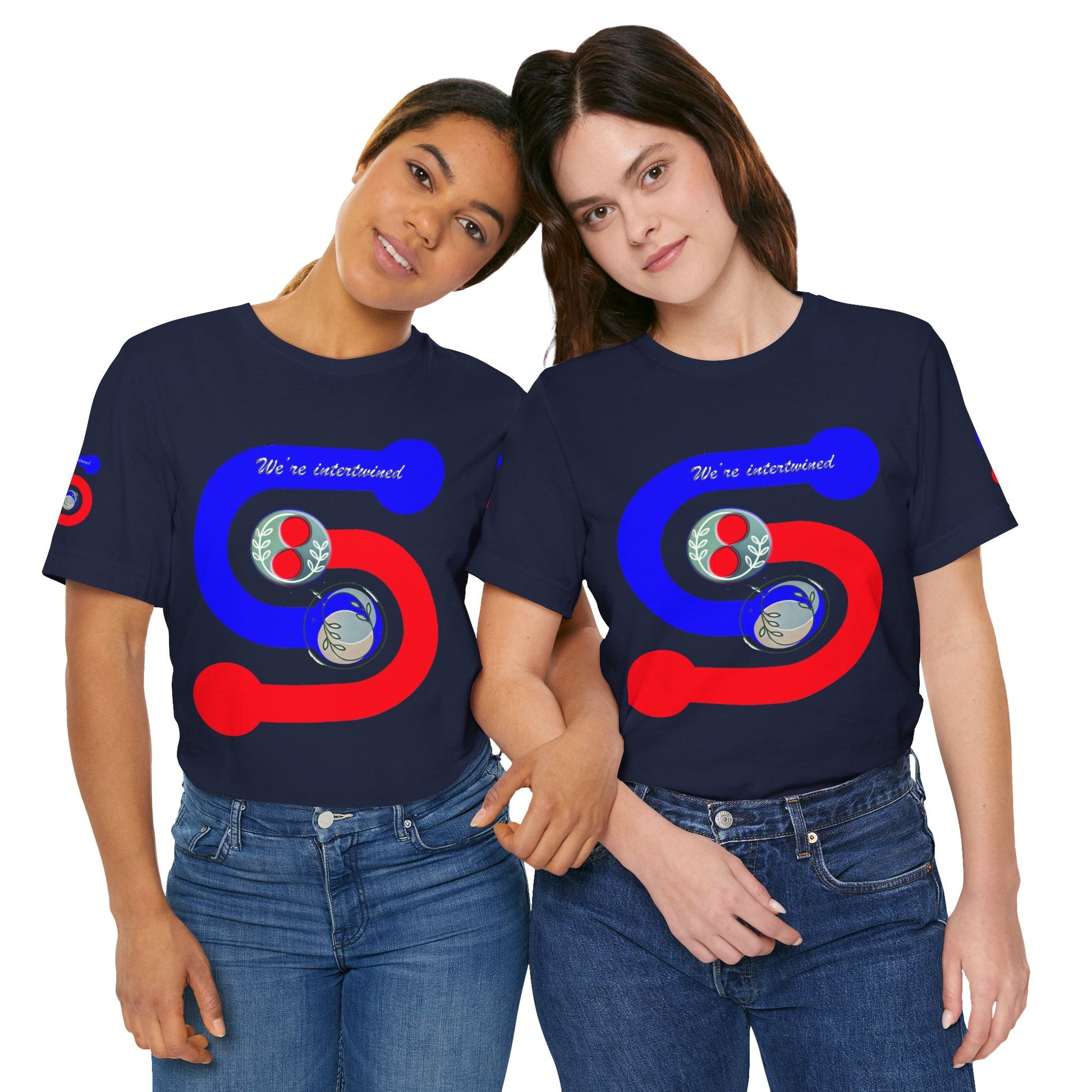 Unisex Jersey Short Sleeve T-shirt - We're Interconnected