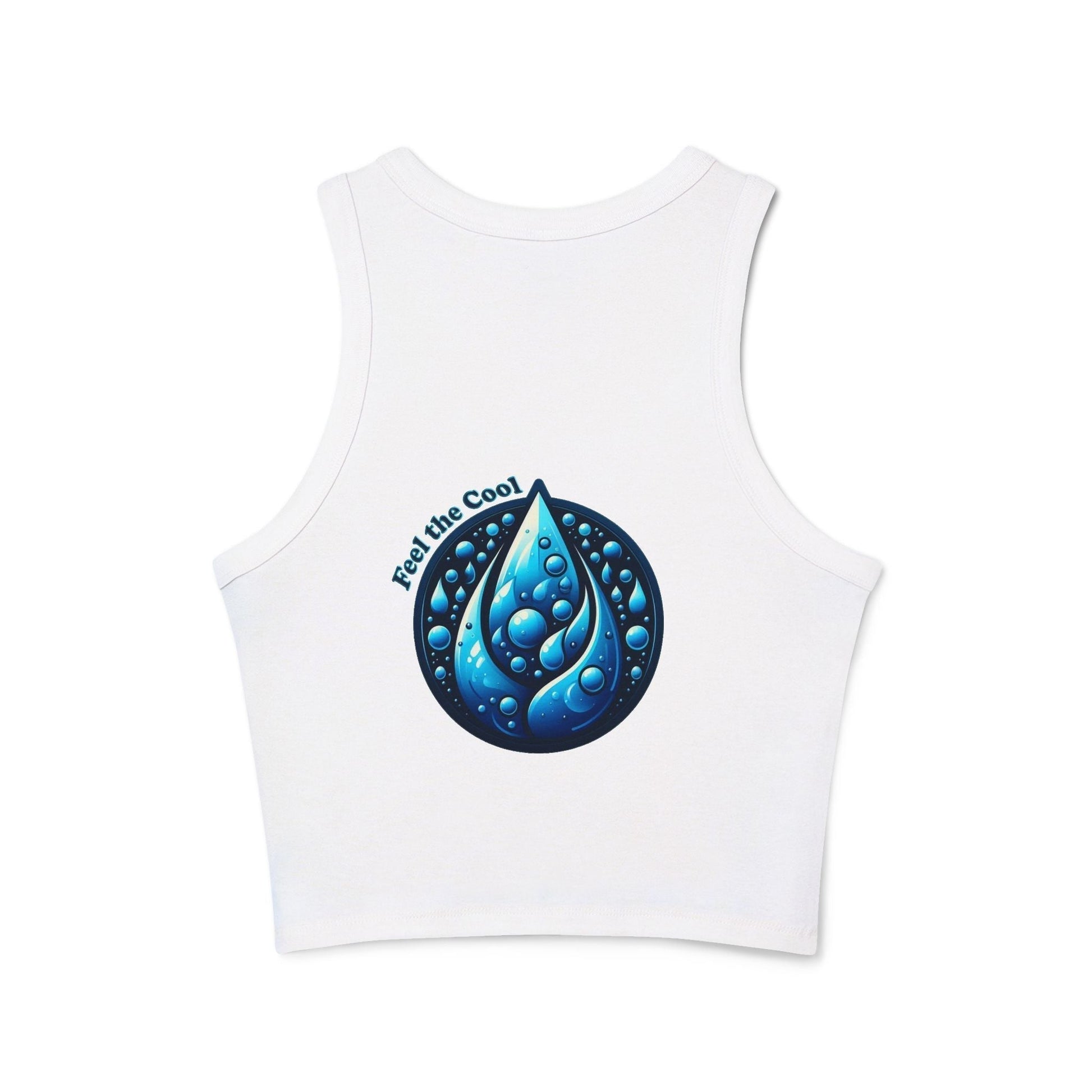 Womens Micro Rib Racer Tank Top