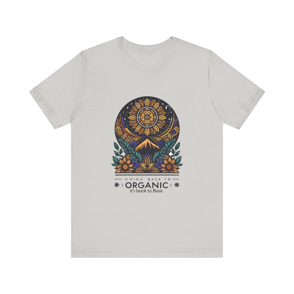 Unisex Jersey Short Sleeve T-shirt - Going Back to Basic Going Organic