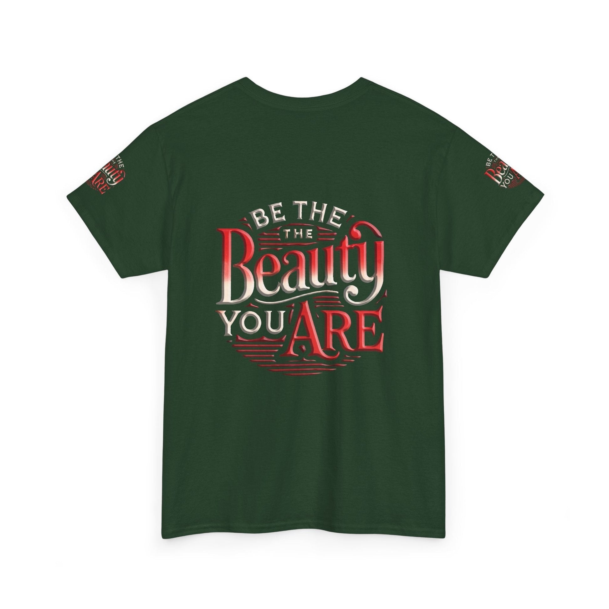 Unisex Heavy Cotton T-shirt - Be the Beauty You Are  Classic & Comfy