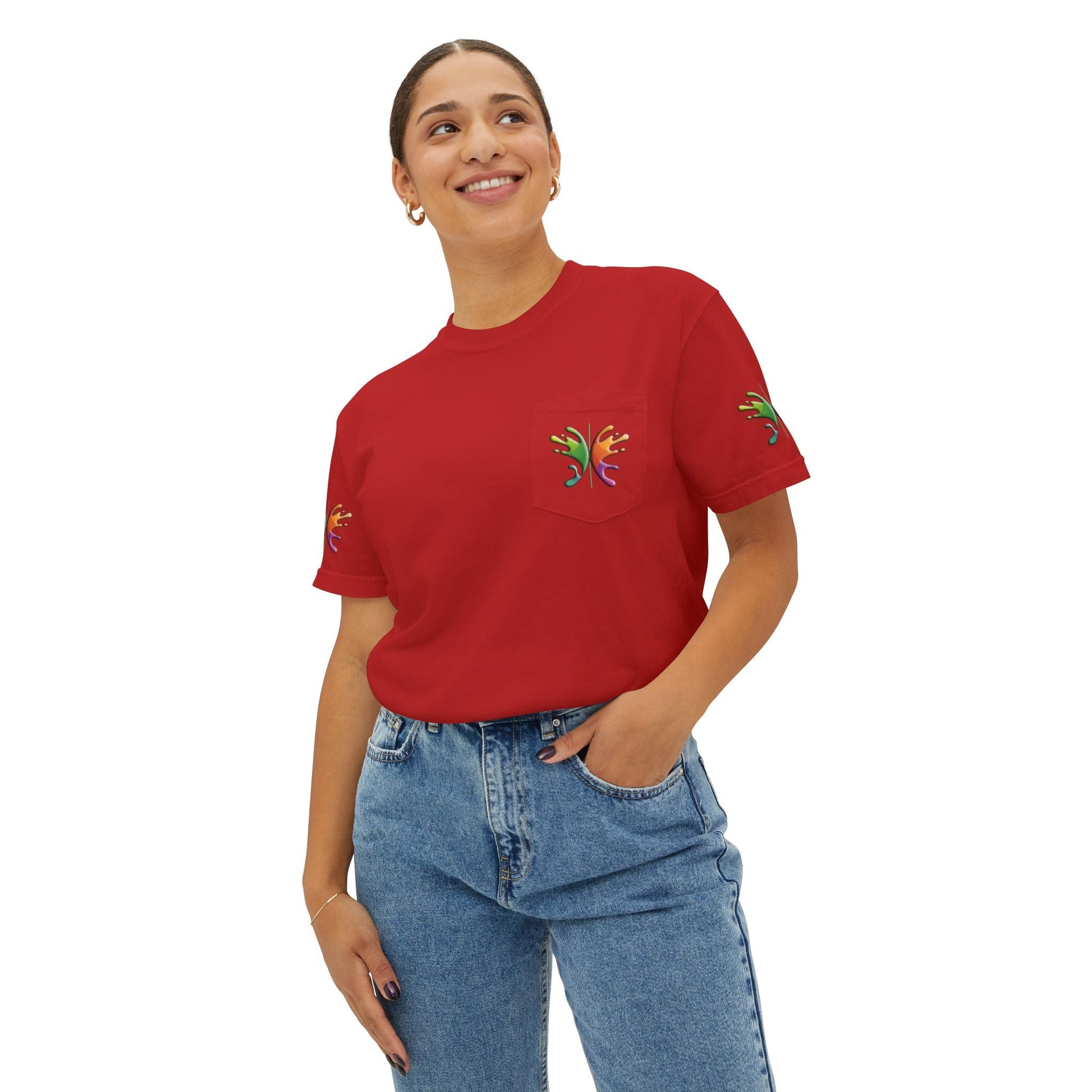 Unisex Garment-Dyed - Pocket T-Shirt Rebound Made for Everyday Comfort