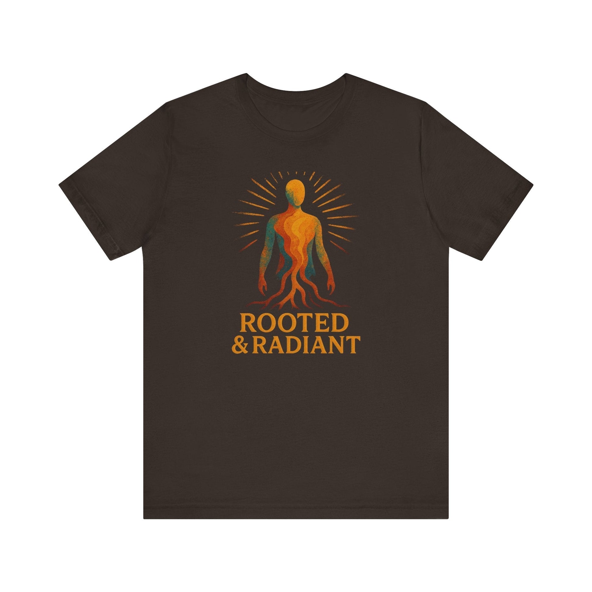 Rooted and Radiant T-shirt | Nature-Inspired Unisex Short Sleeve Tee