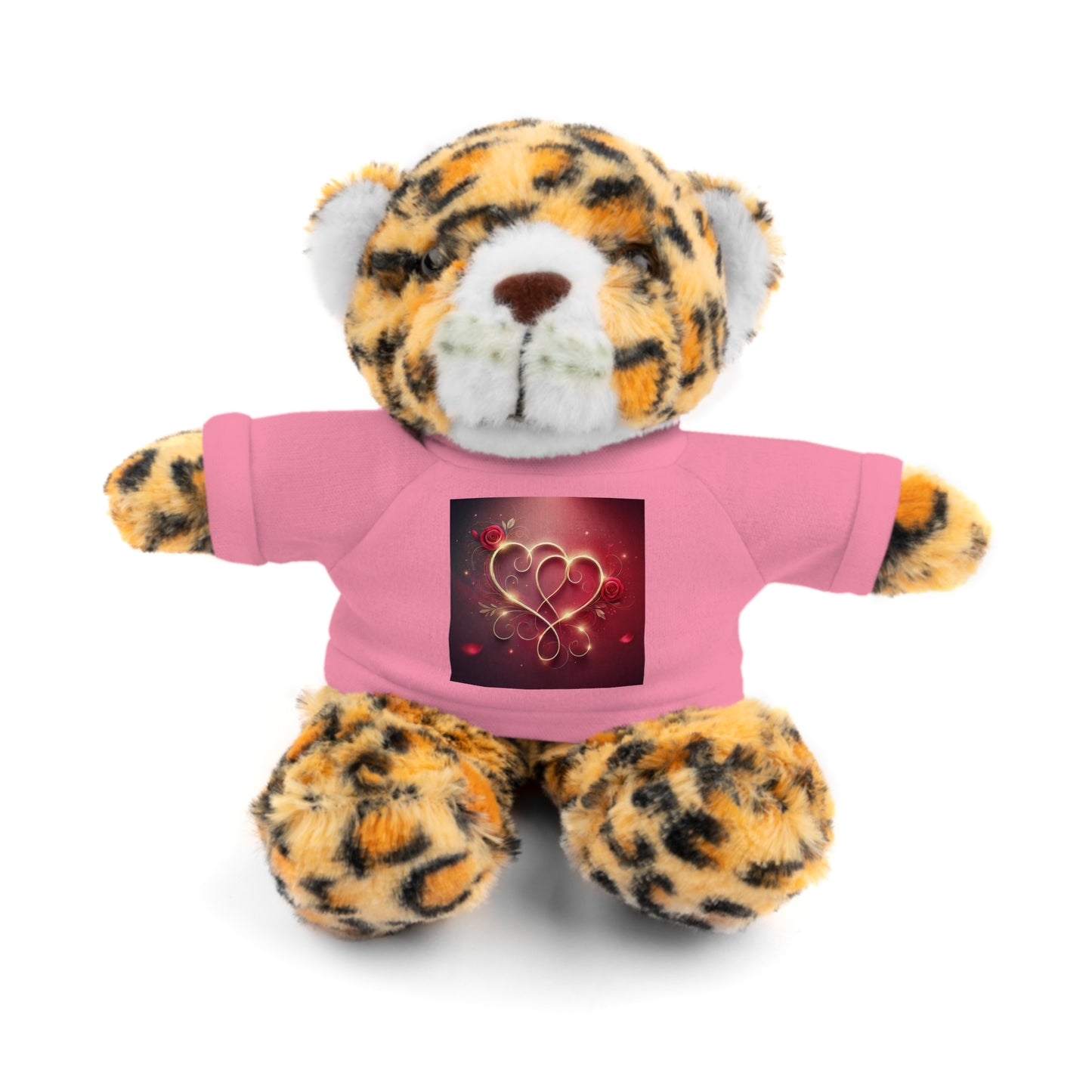 Stuffed Animals with Tee Valentine Day