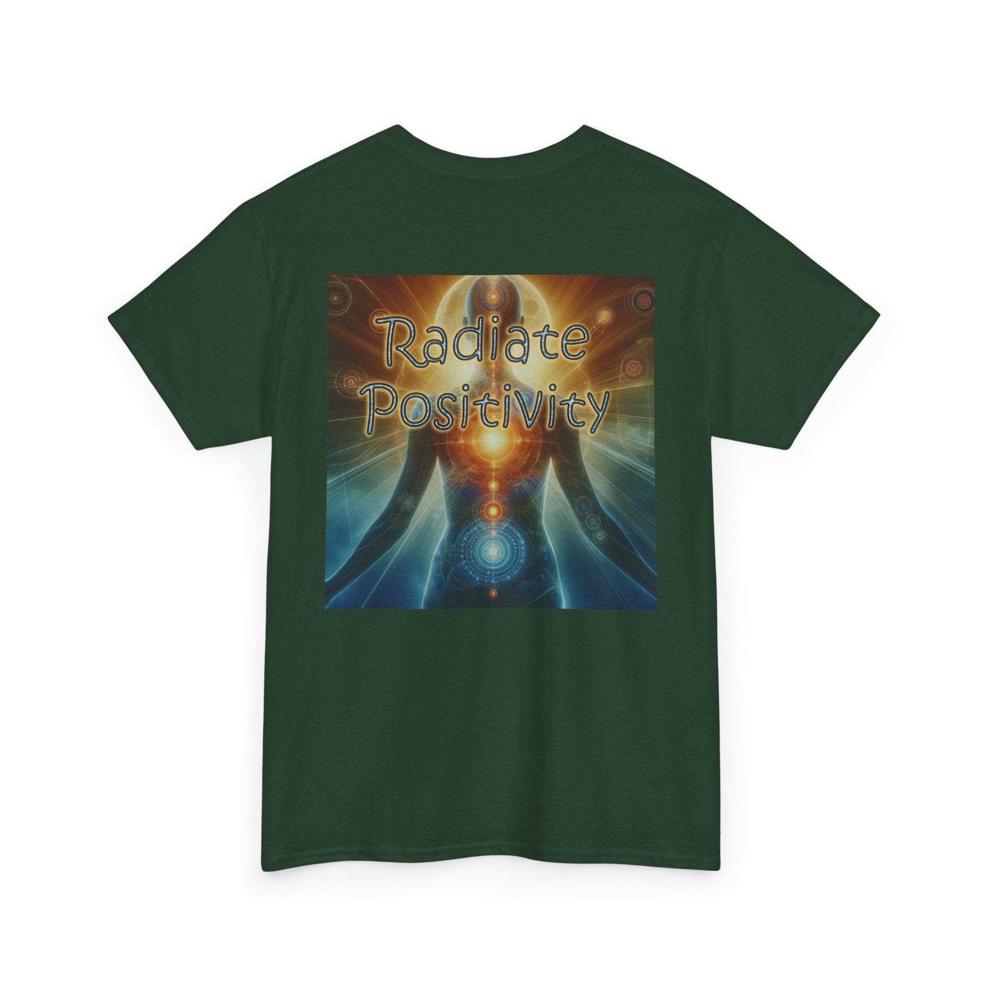Unisex Heavy Cotton T-shirt - Radiate Positivity Its Free