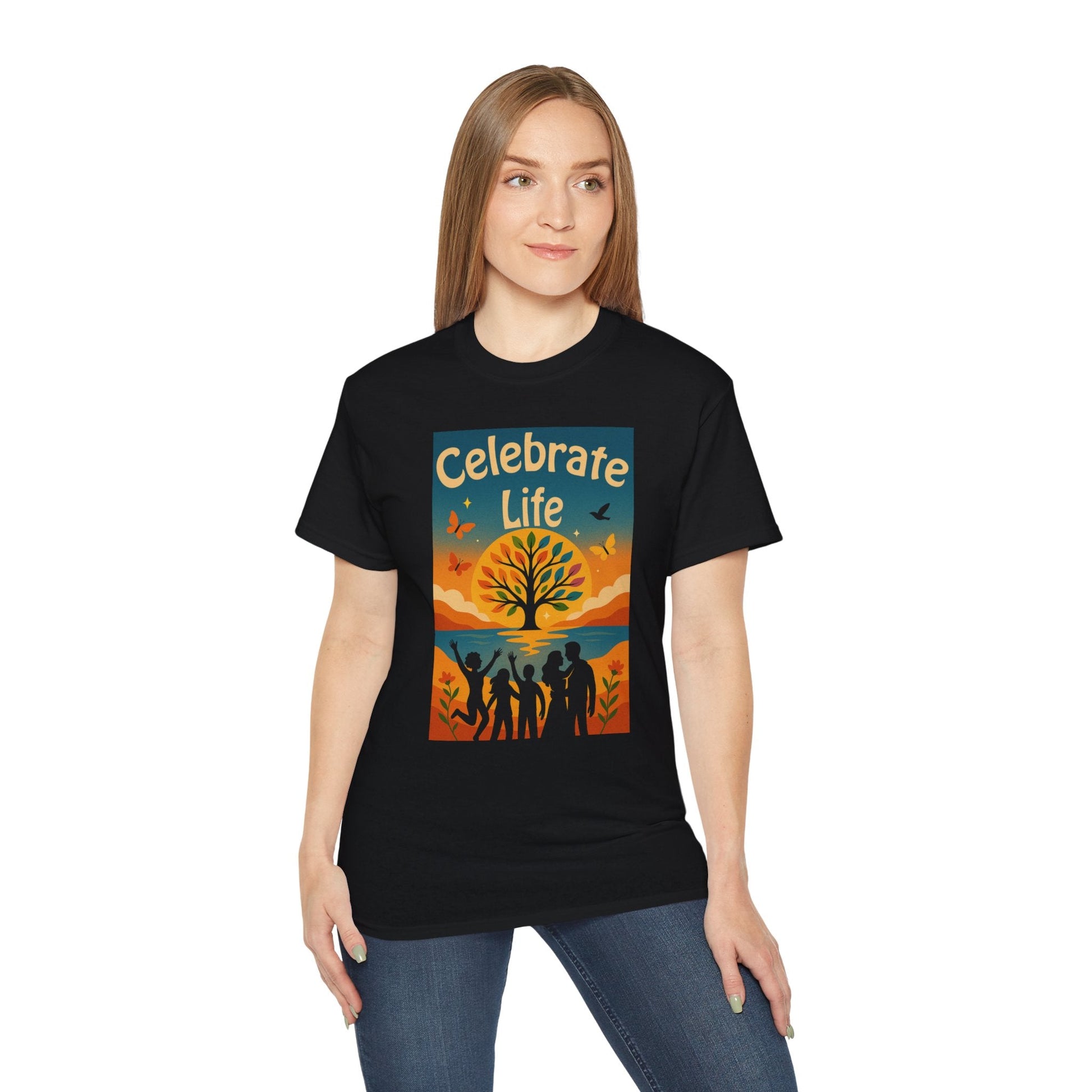 Celebrate Life Unisex Ultra Cotton T-shirt | Nature Lover Shirt
