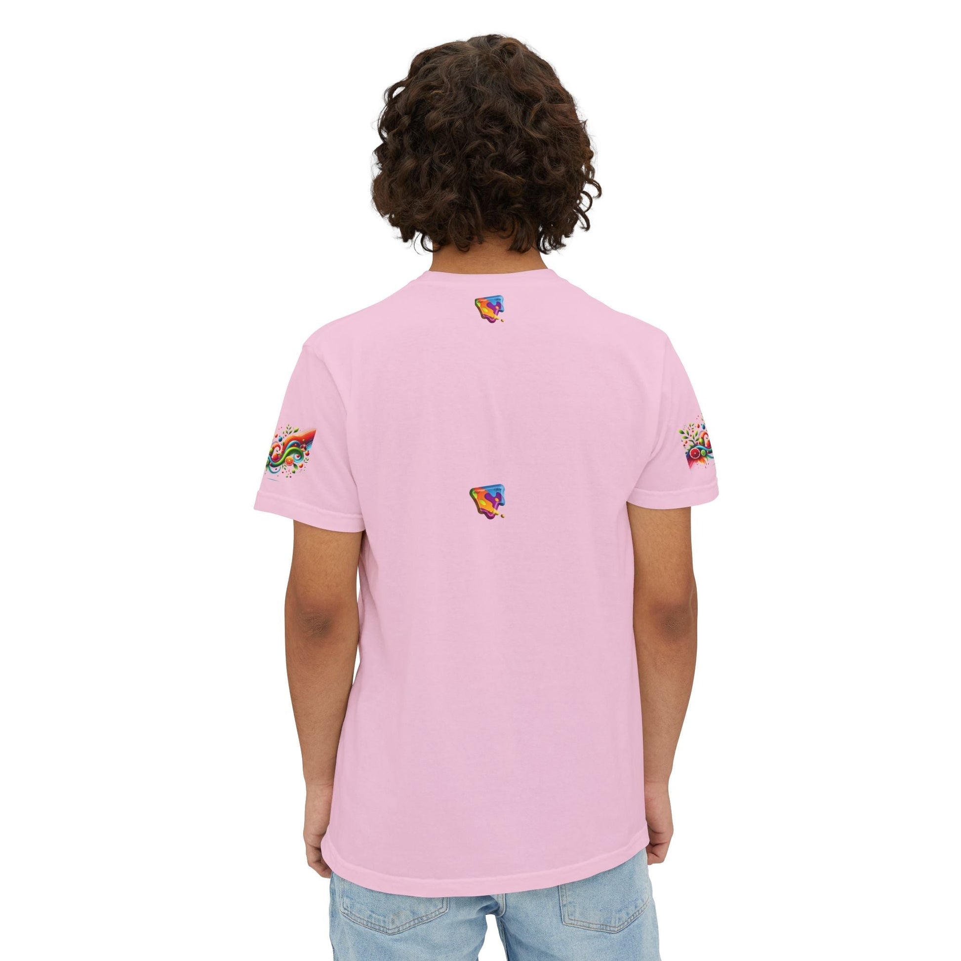 Unisex Garment-Dyed Pocket t-shirt -  Beauty - In Simple Design