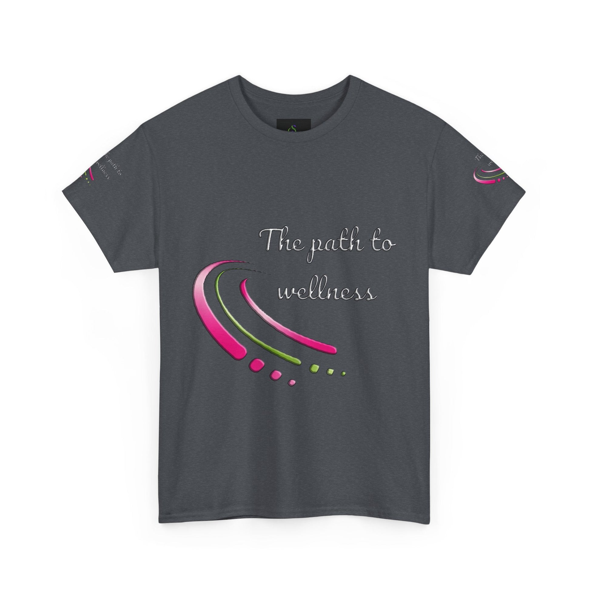 Unisex Welllness Heavy Cotton T-shirt - The Path To Wellness  Everyday