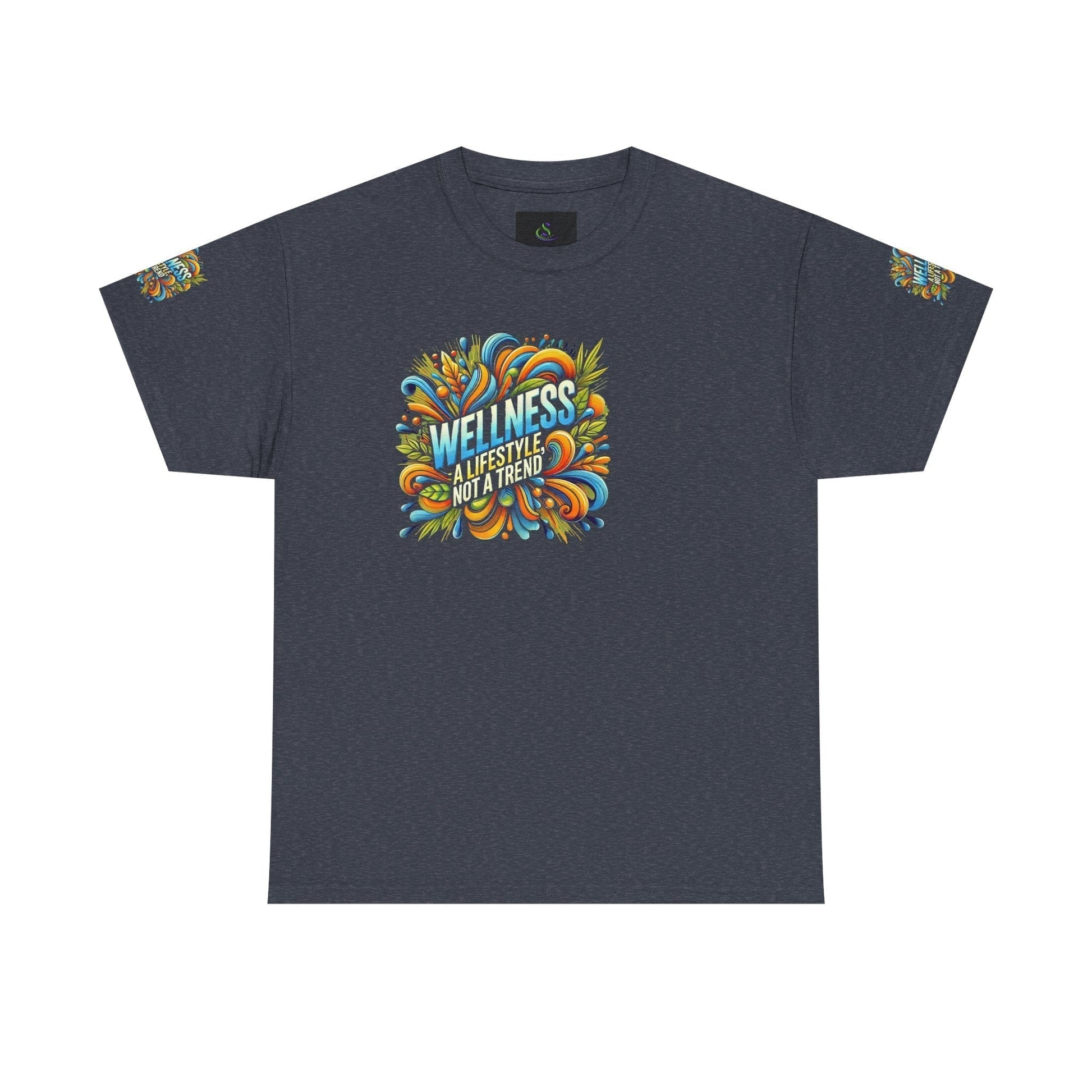 Unisex Heavy Cotton T-shirt - Wellness Is A Lifestyle Not A Trend