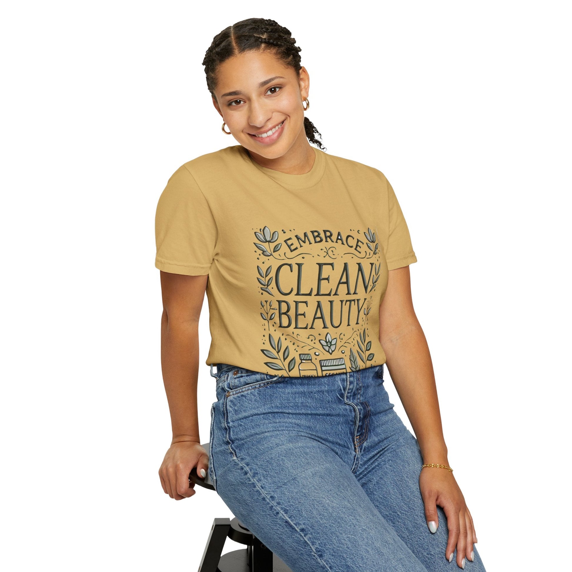 Clean Beauty Unisex t-shirt - Organic Natural Cosmetic Living Tee