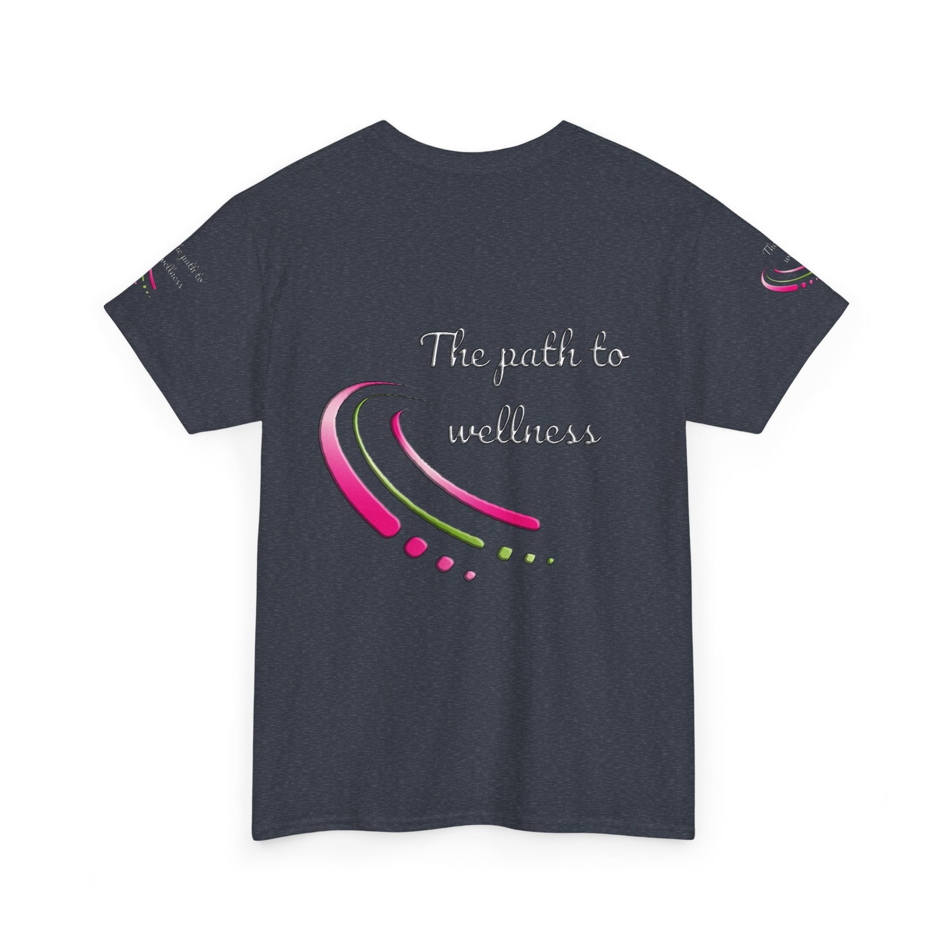 Unisex Welllness Heavy Cotton T-shirt - The Path To Wellness  Everyday