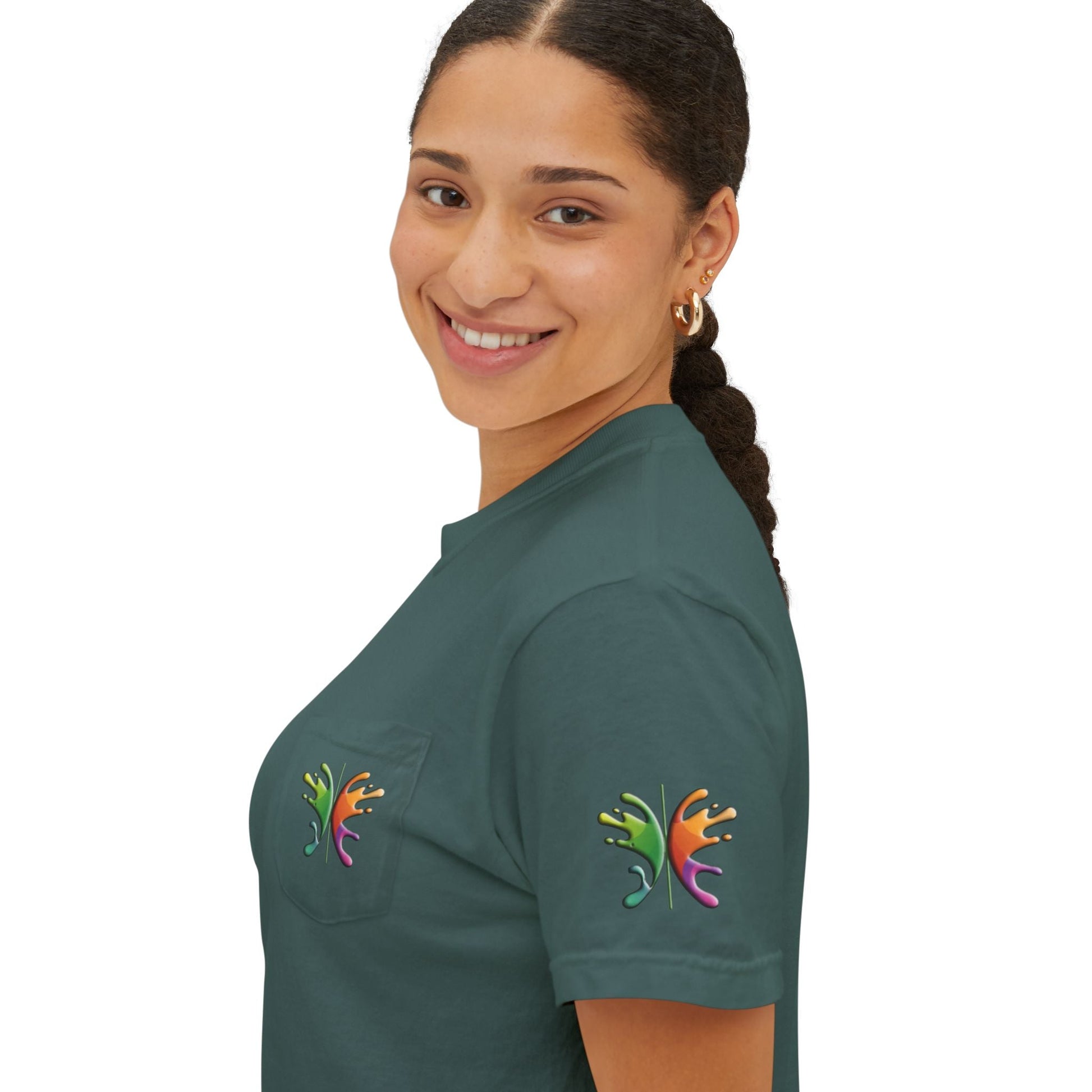 Unisex Garment-Dyed - Pocket T-Shirt Rebound Made for Everyday Comfort
