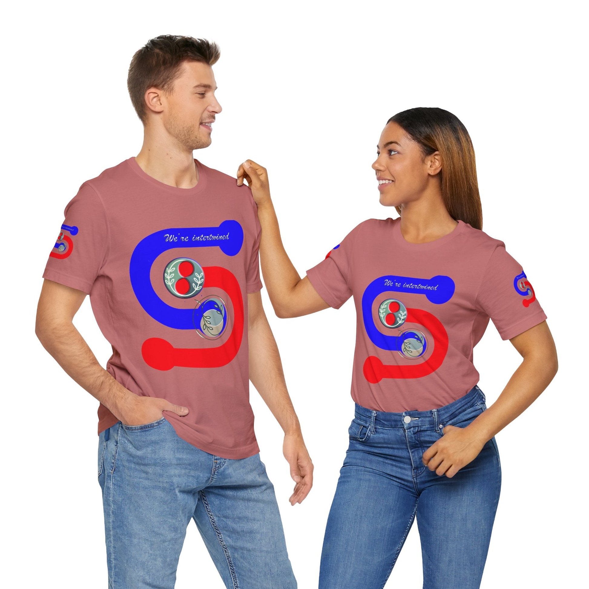 Unisex Jersey Short Sleeve T-shirt - We're Interconnected