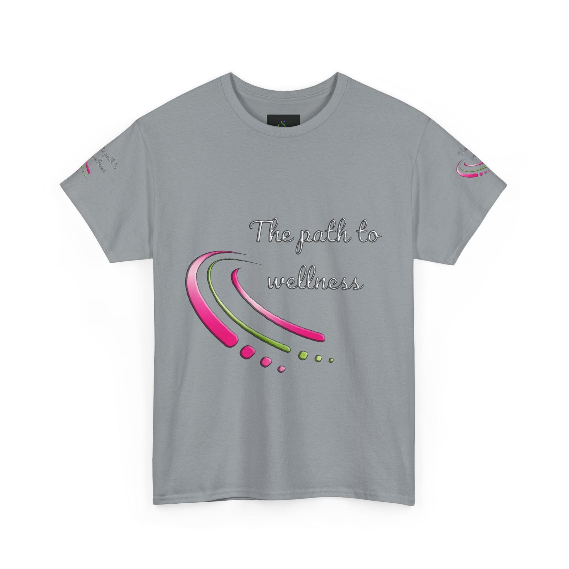 Unisex Welllness Heavy Cotton T-shirt - The Path To Wellness  Everyday