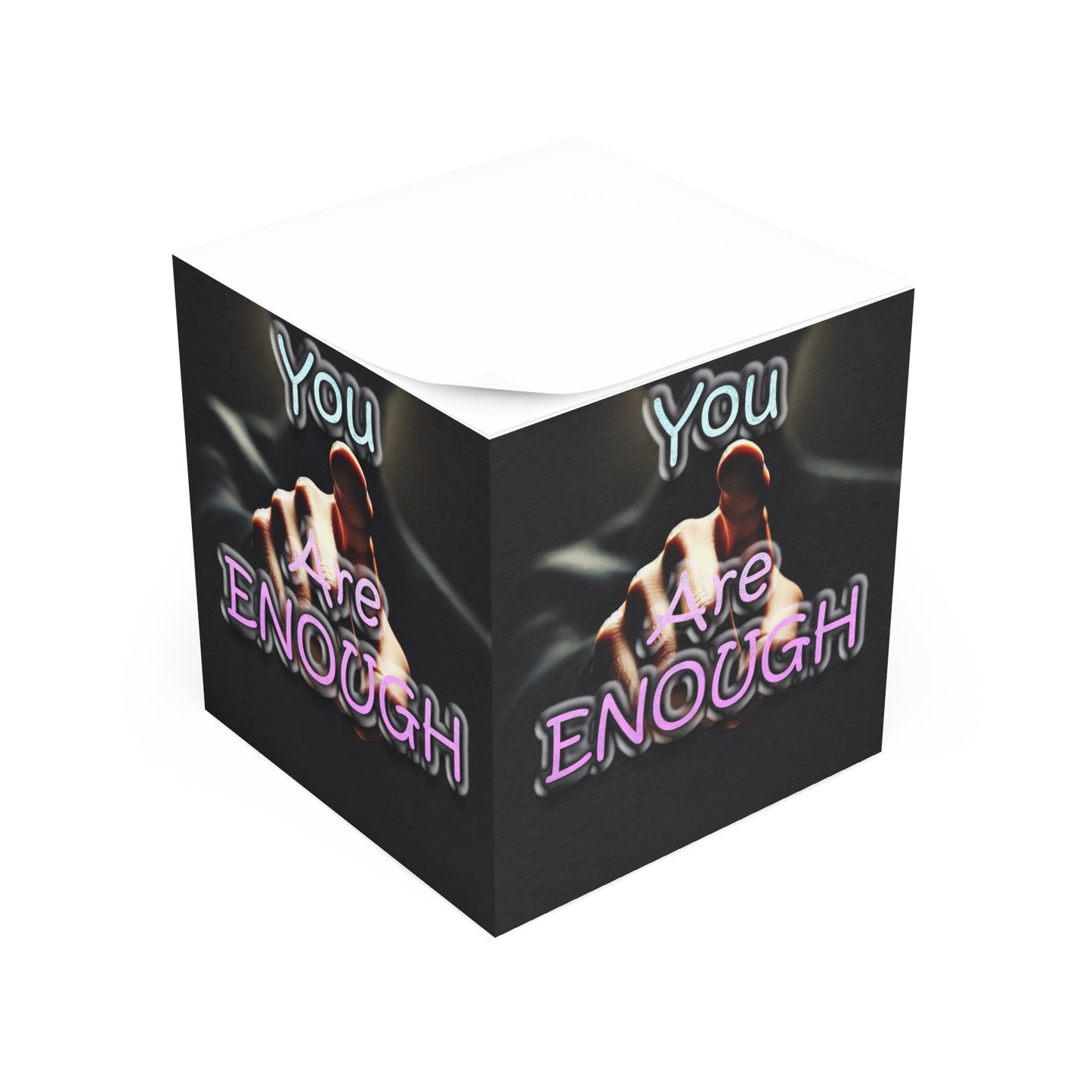 Note Cube " You Are Enough"