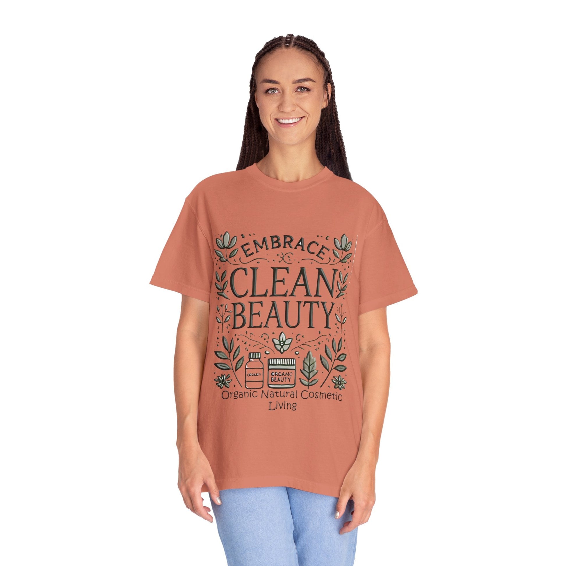 Clean Beauty Unisex t-shirt - Organic Natural Cosmetic Living Tee