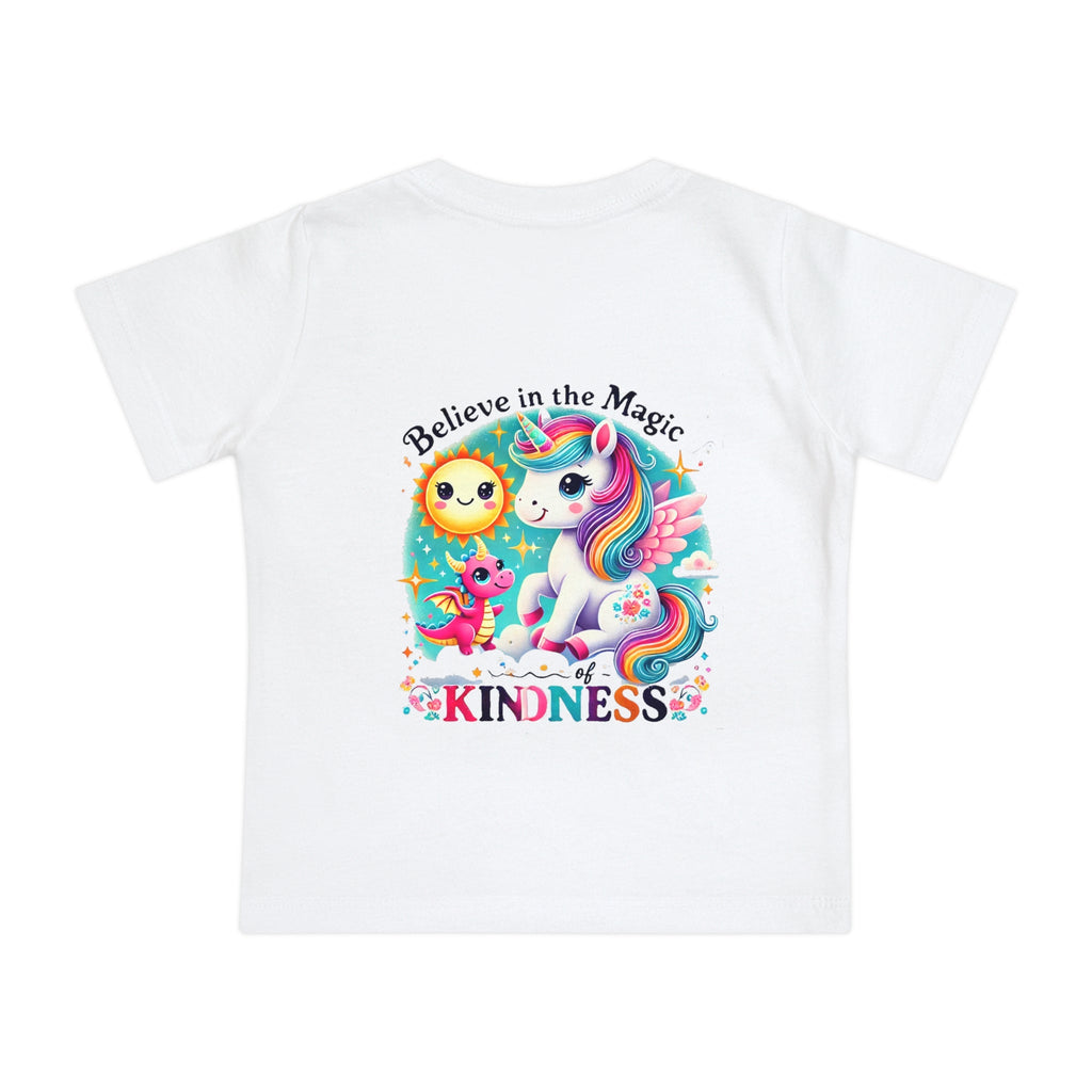 Baby Short Sleeve T-Shirt -Believe in the Magic of Kindness