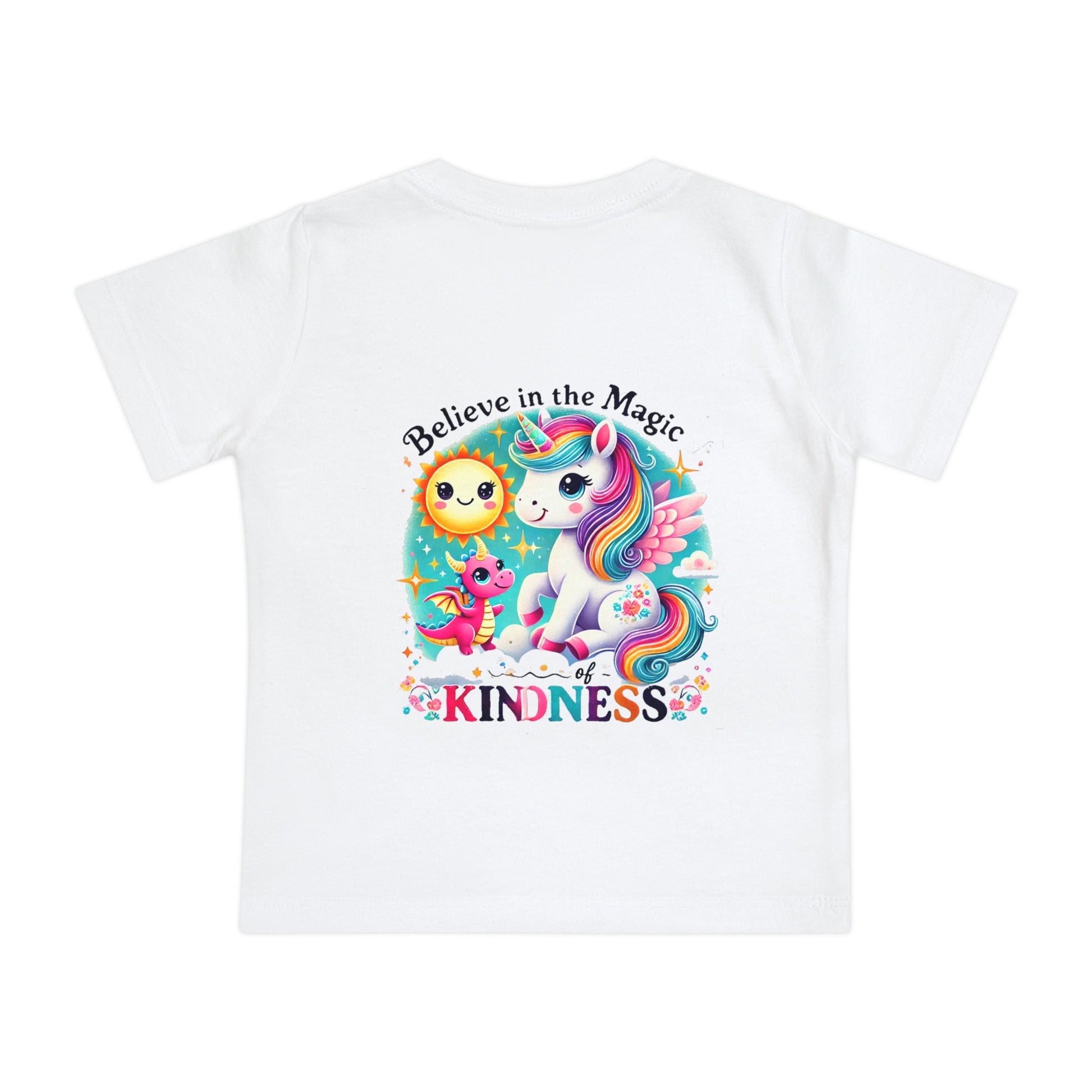 Baby Short Sleeve T-Shirt -Believe in the Magic of Kindness