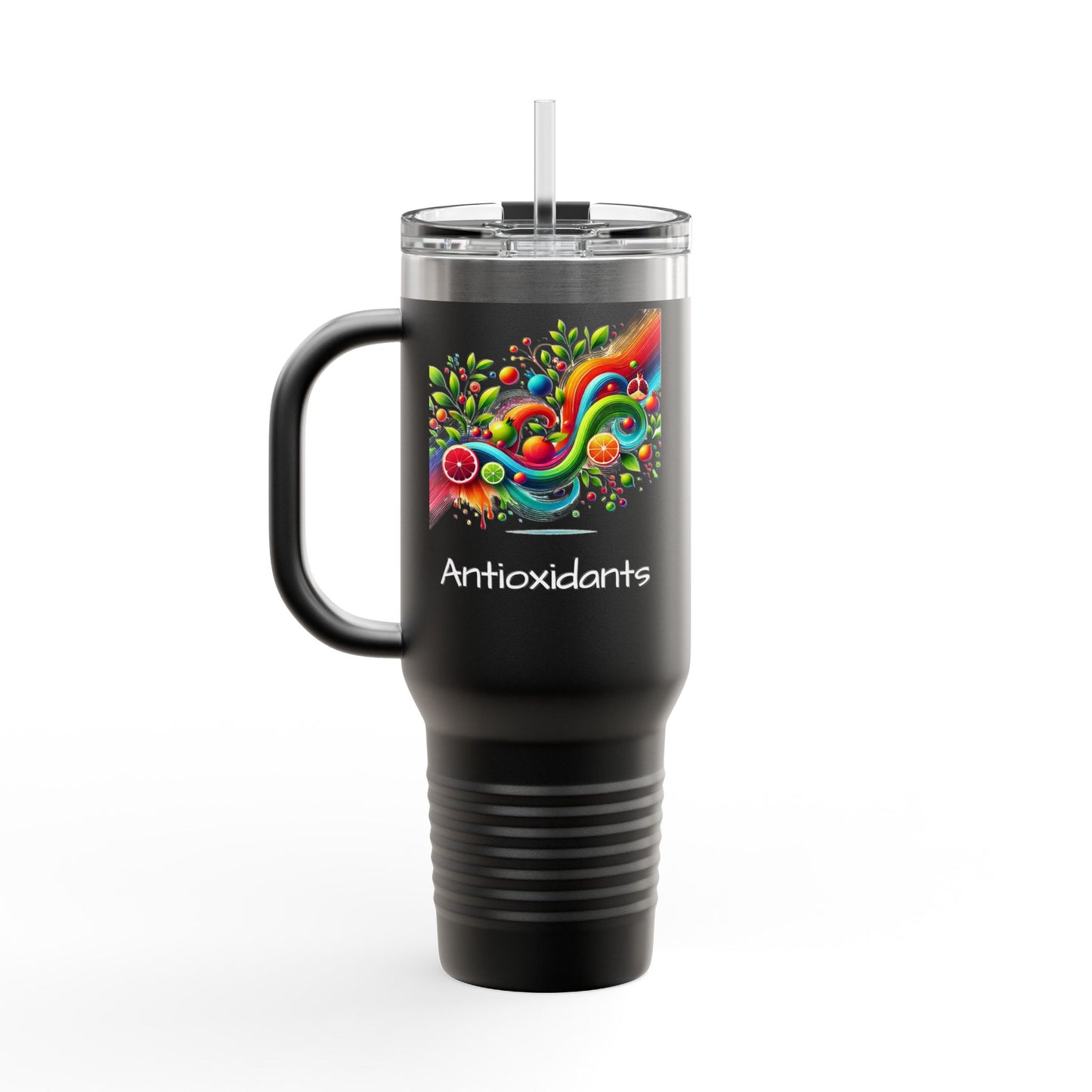 Insulated Travel Mug, 40oz"Antioxidants"