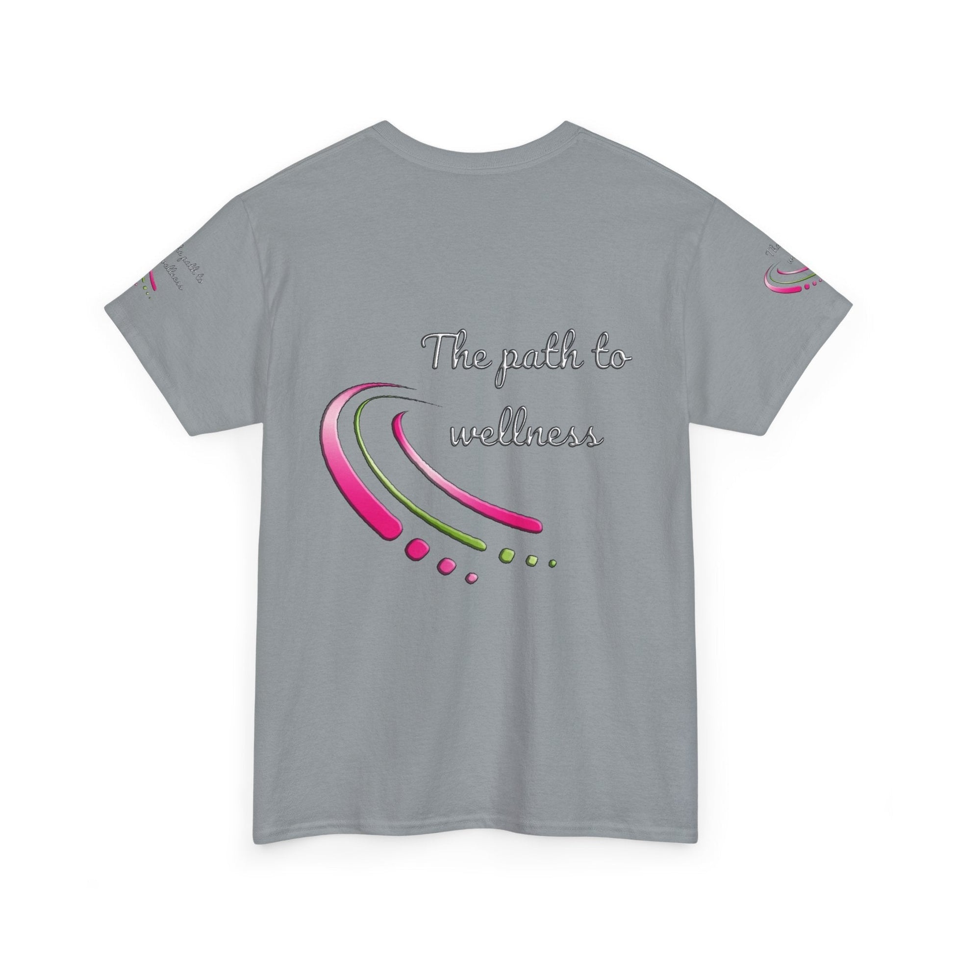 Unisex Welllness Heavy Cotton T-shirt - The Path To Wellness  Everyday