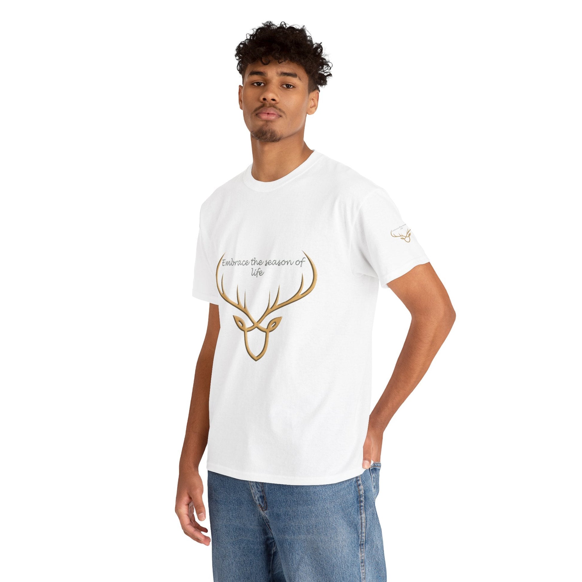 Unisex Heavy Cotton T-shirt - Embrace the Season of Life for Everyday