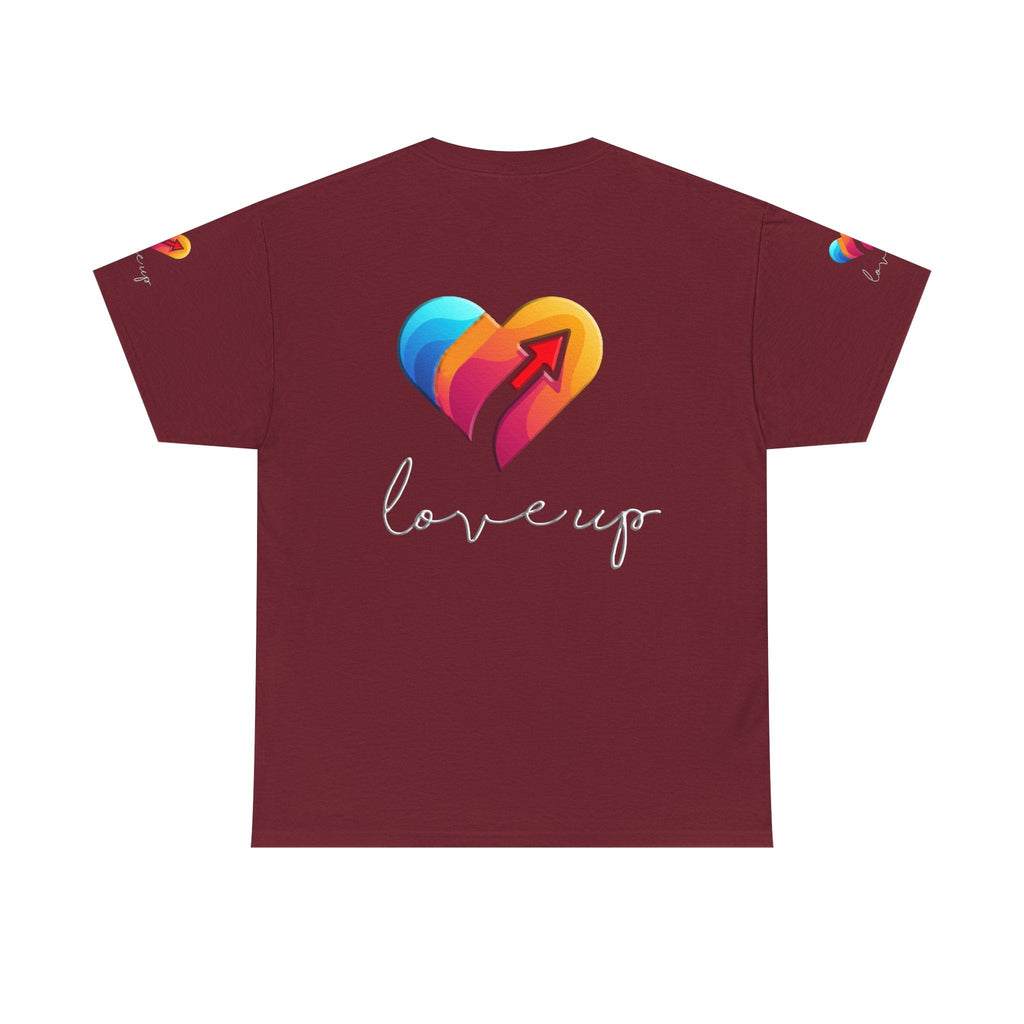 Unisex Heavy Cotton T-shirt - Love's Up Premium Comfort & Timeless Style